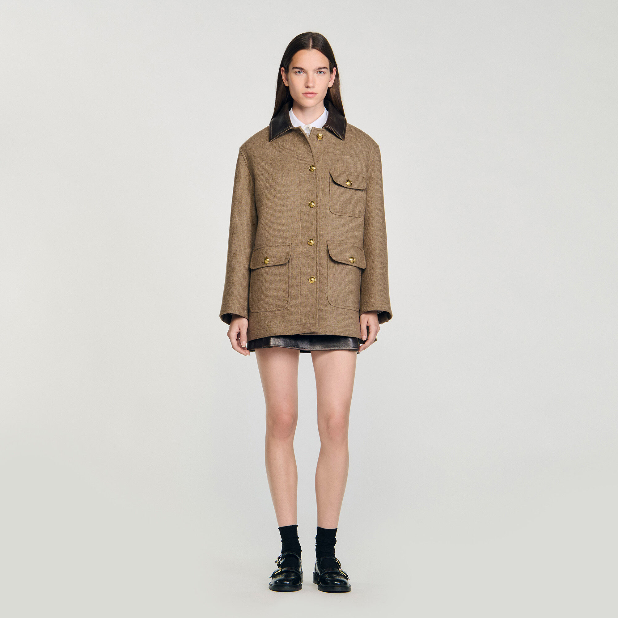 Chaqueta de tweed