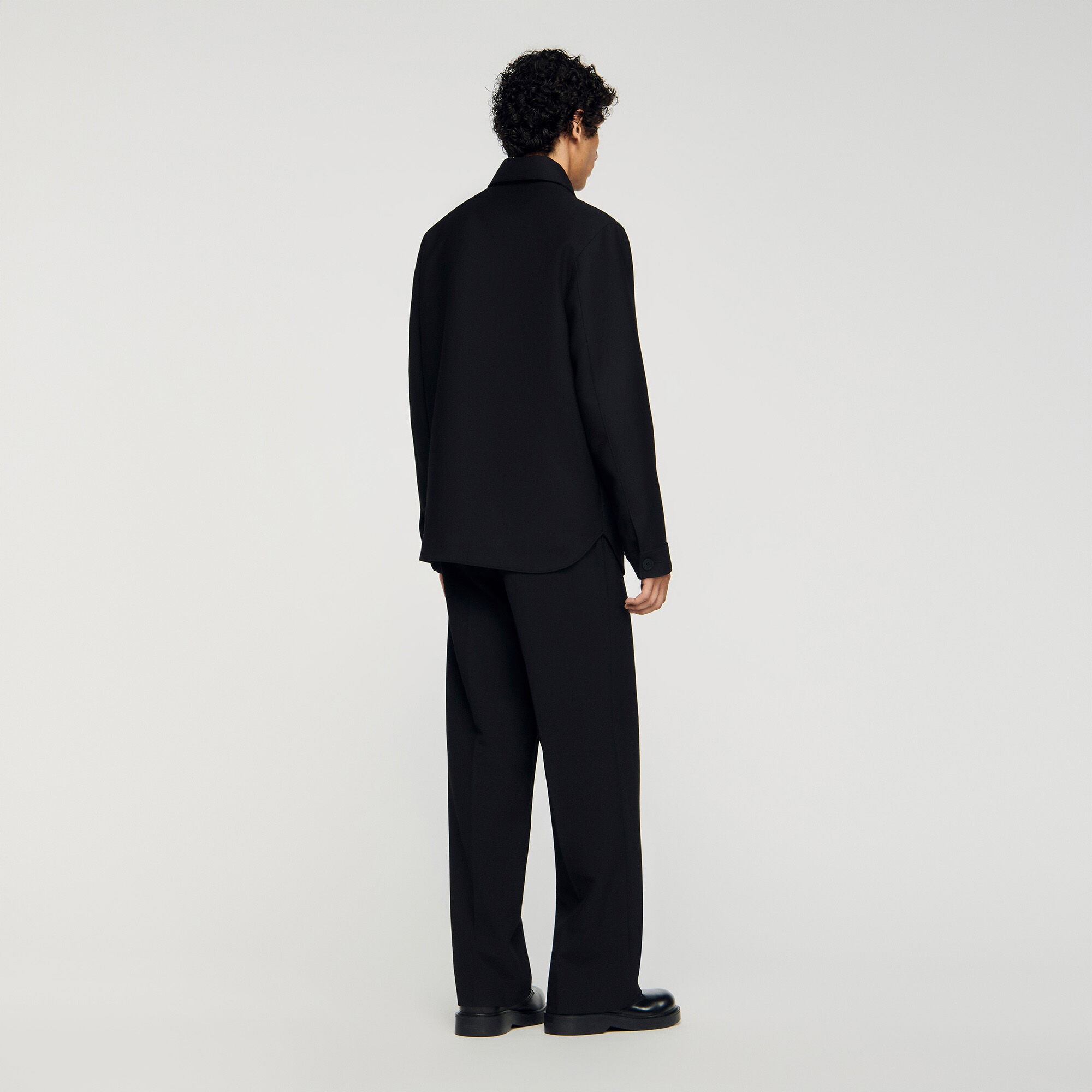 Camisa oversize con botones
