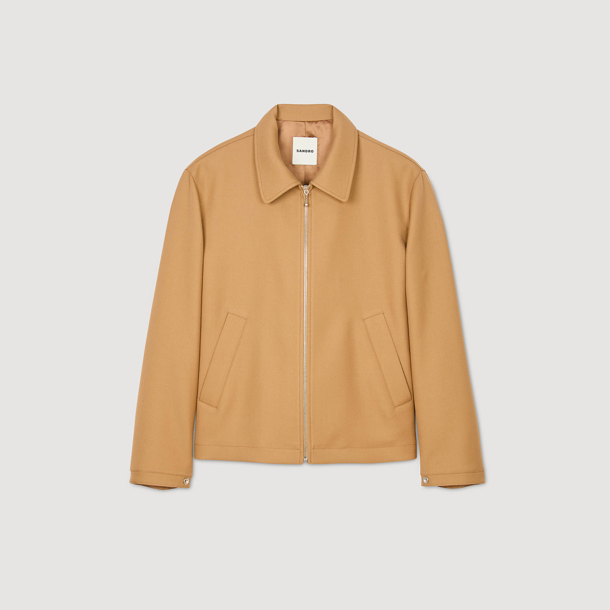 Chaqueta con cremallera