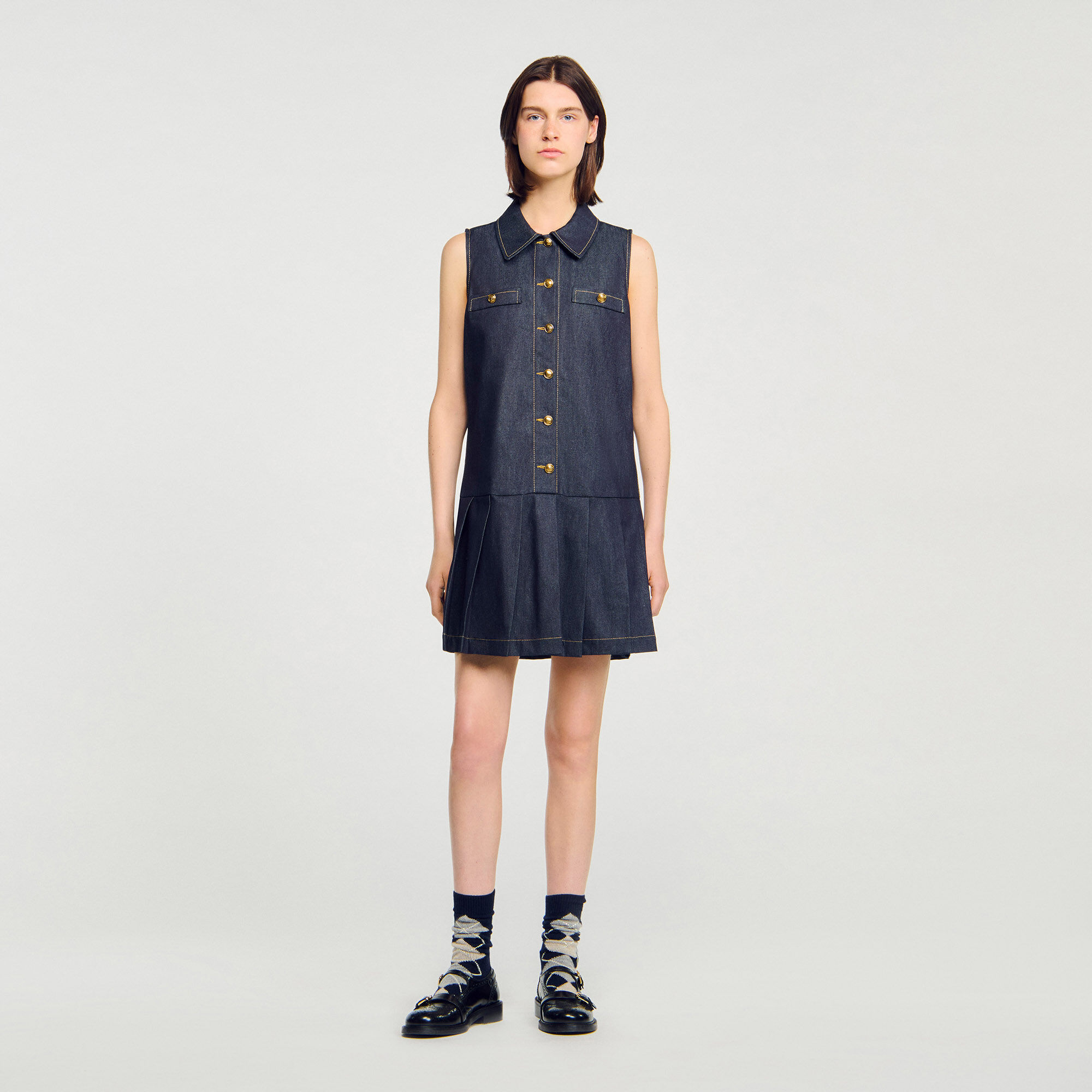 Vestido de mezclilla mini