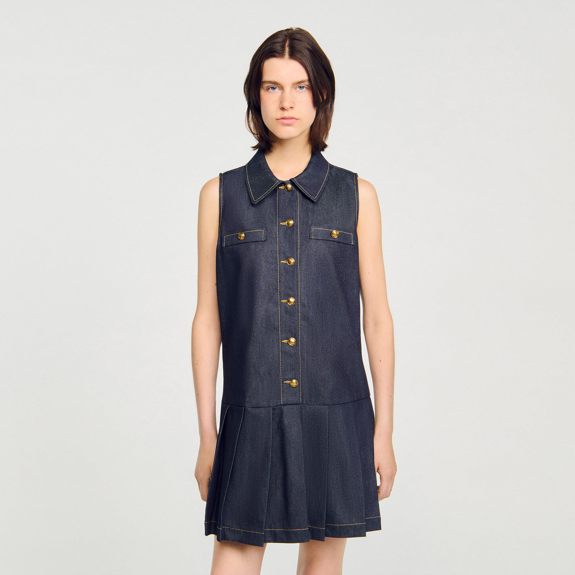 Vestido de mezclilla mini