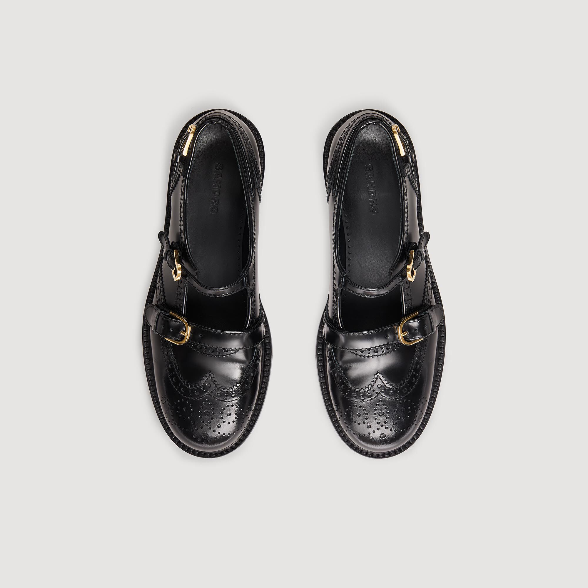 Zapatillas Mary Jane con múltiples hebres