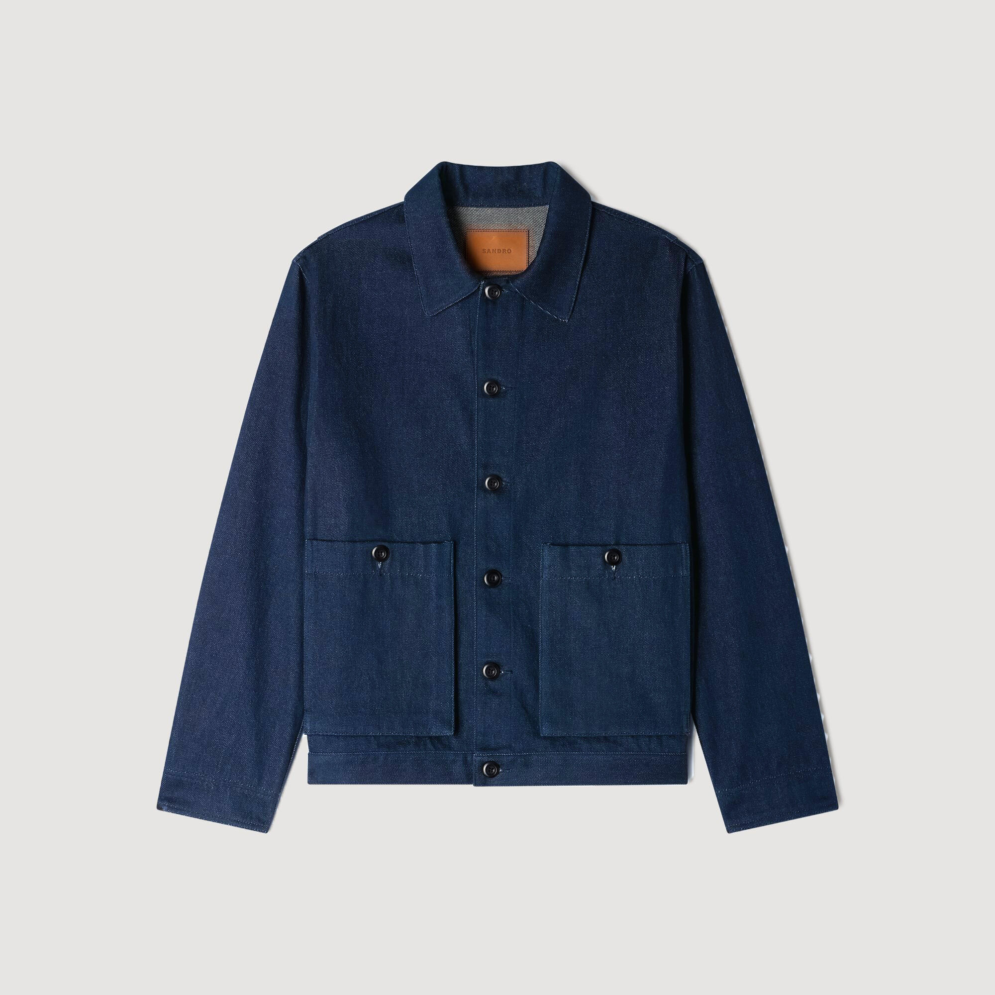 Chaqueta de trabajo de mezclilla