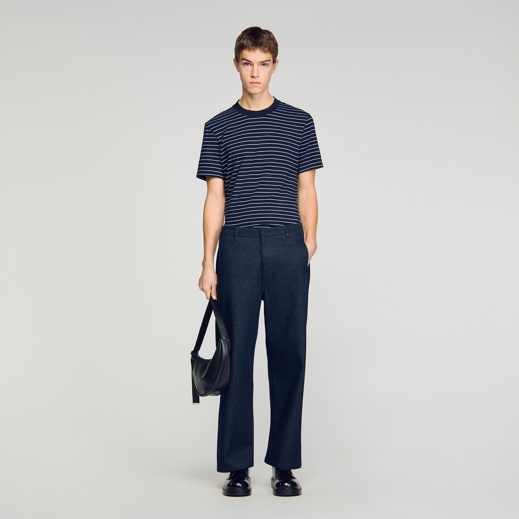 Pantalones vaqueros de barril crudo