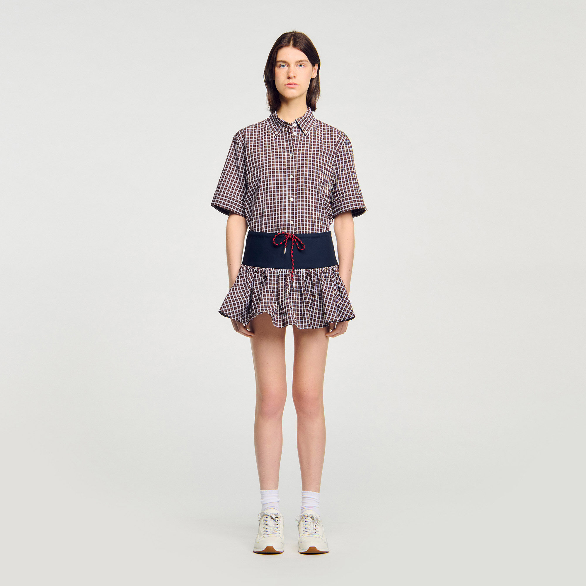 Skort cuadriculado