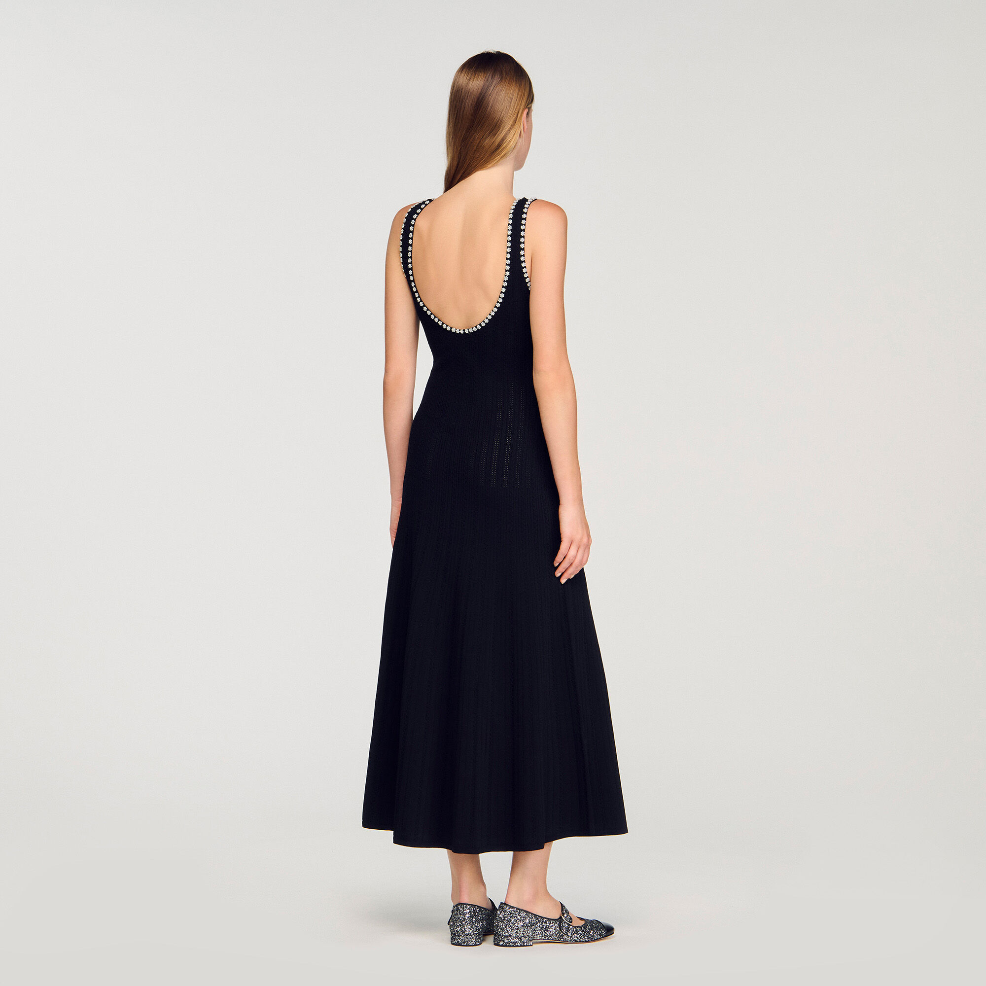 Vestido con cuentas