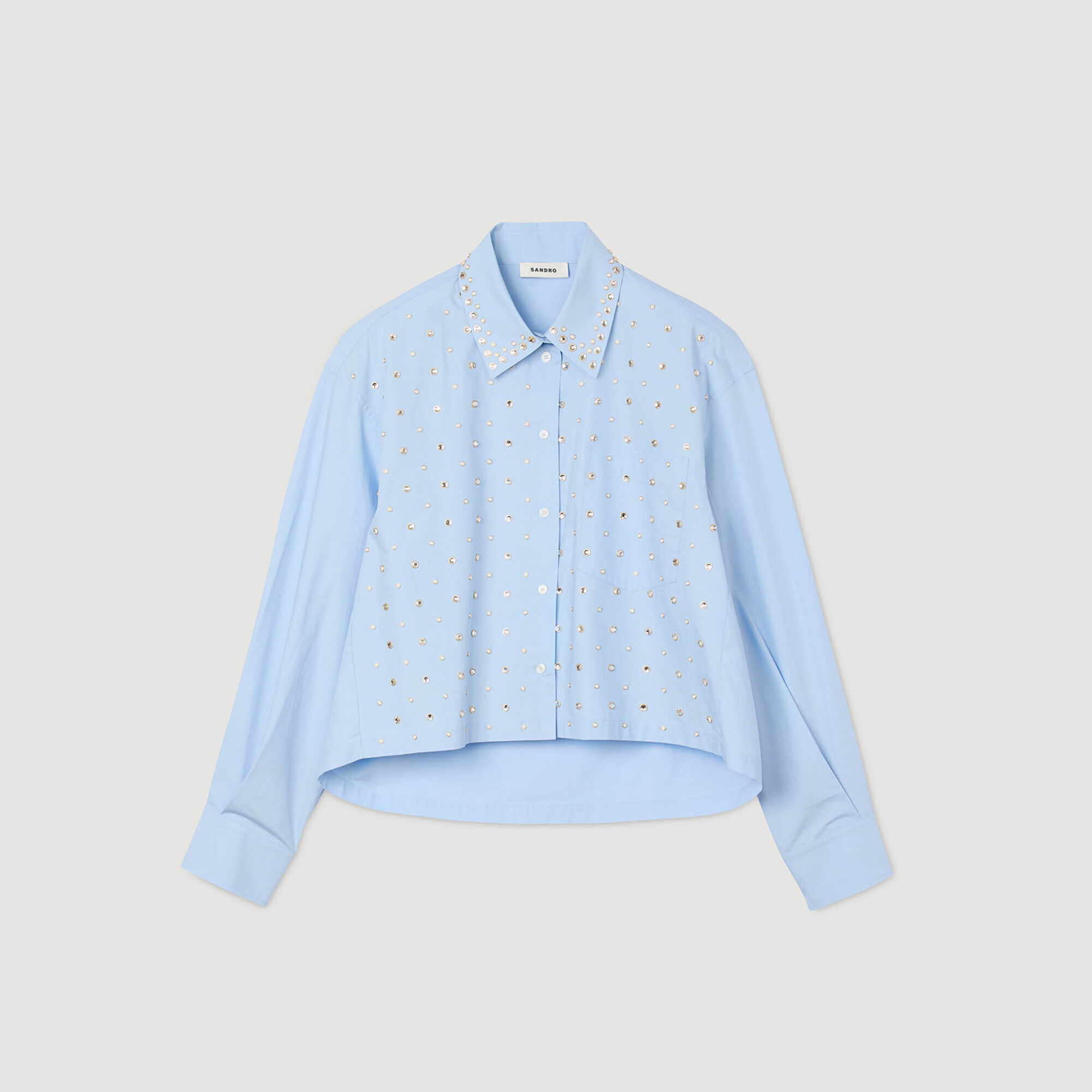 Camisa de cristales