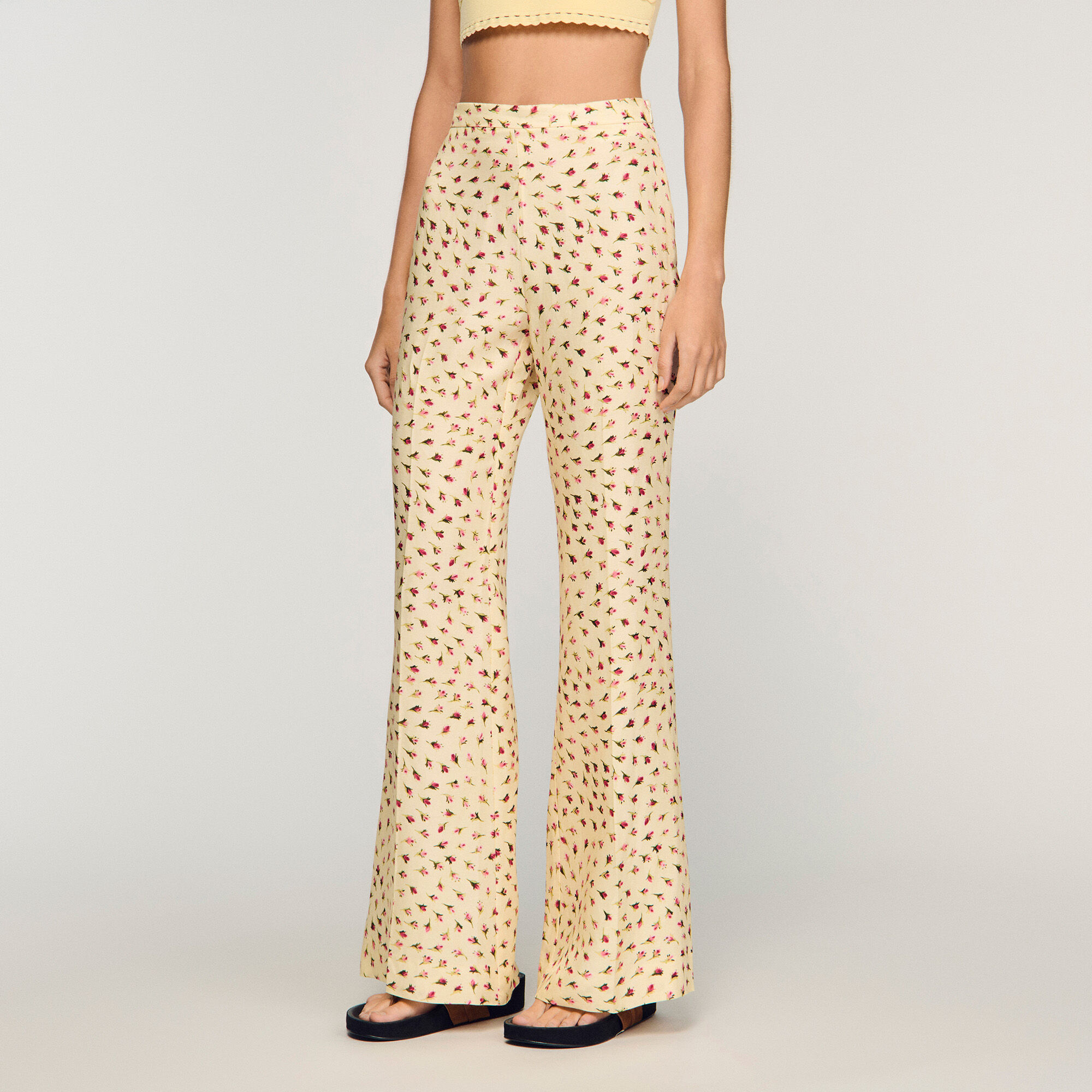 Pantalones florales