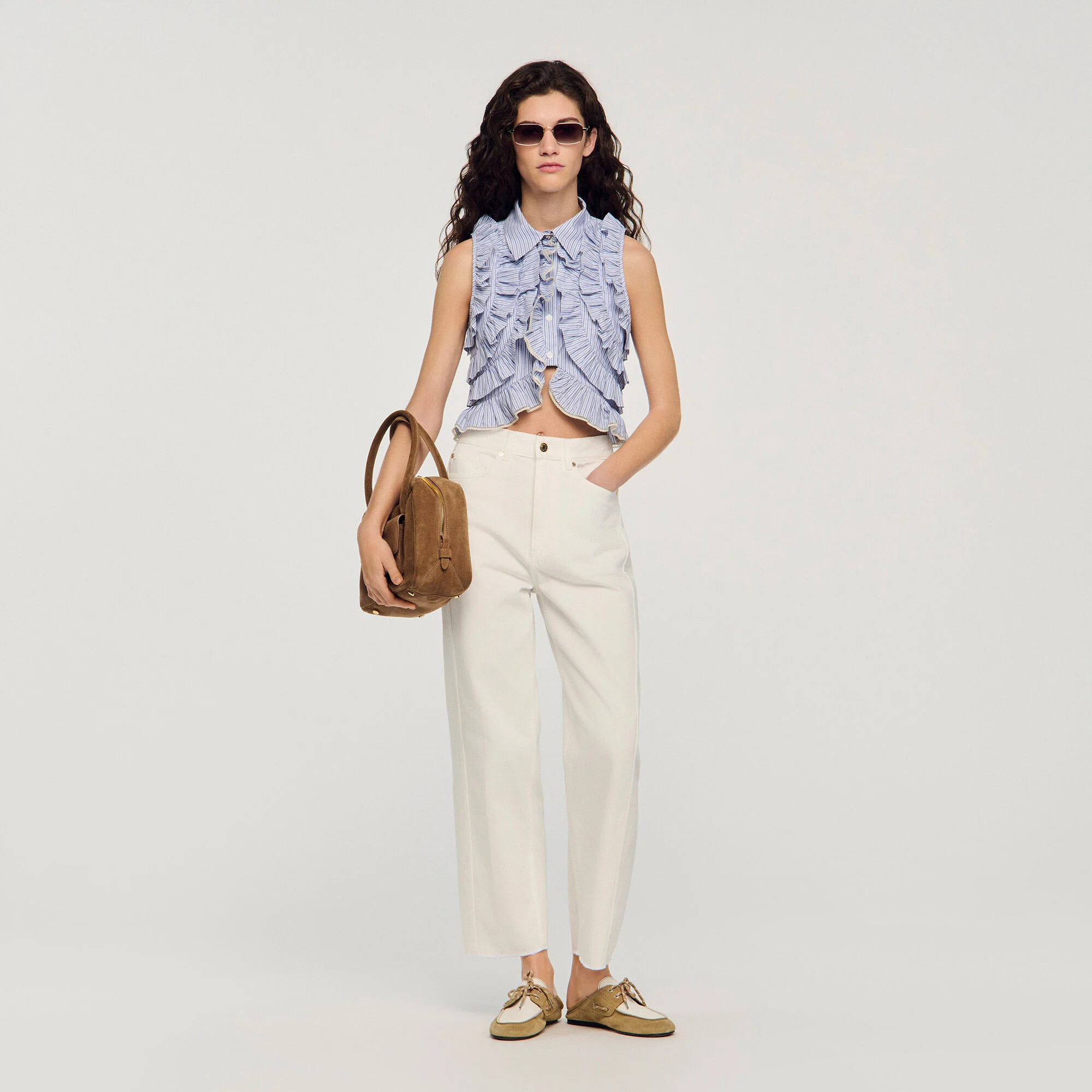 Pantalones vaqueros tipo barril
