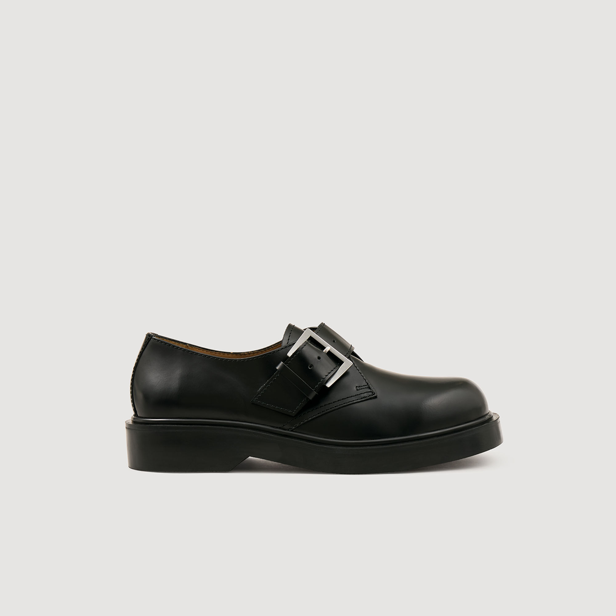 Mocasines de cuero brillante