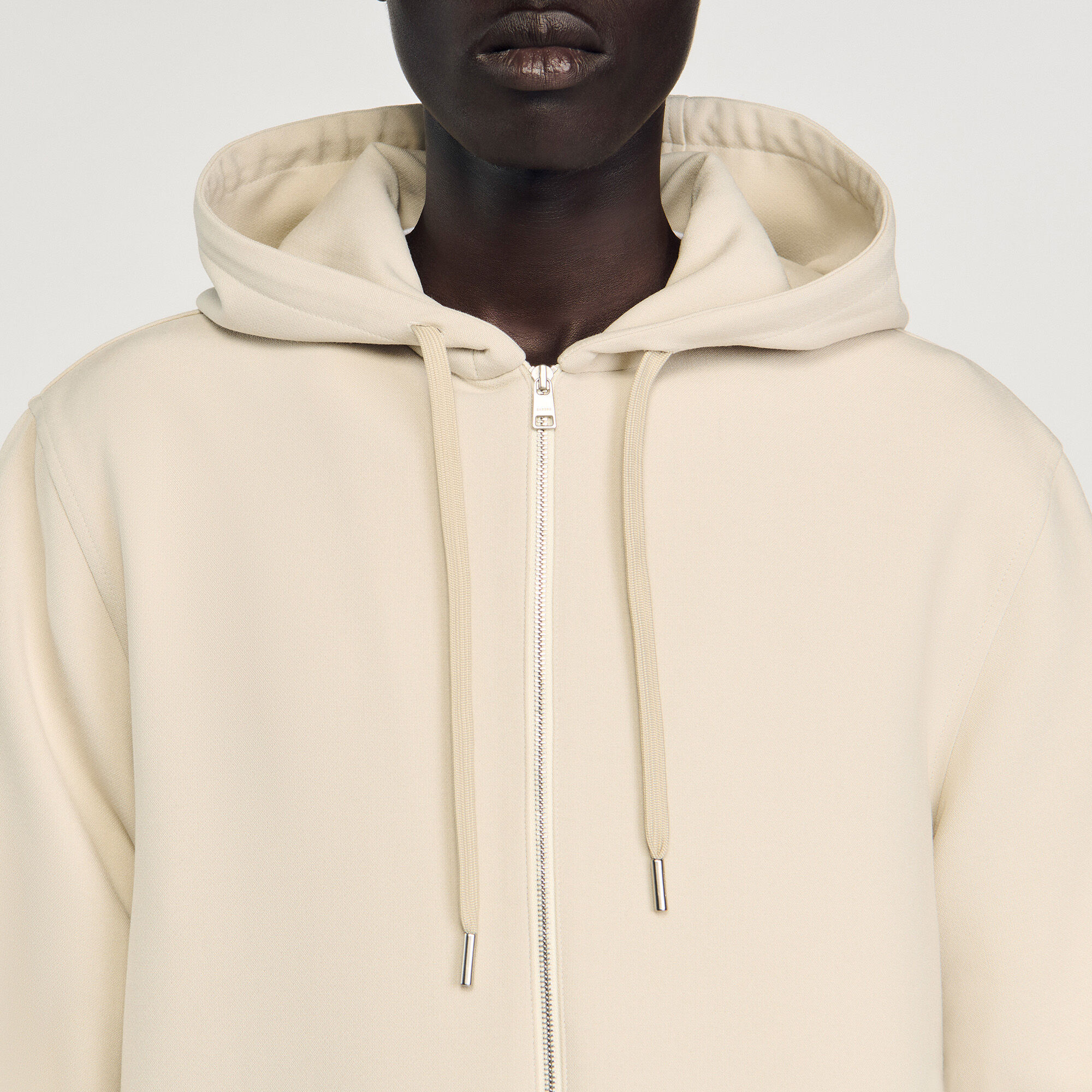 Chaqueta de camisa con capucha