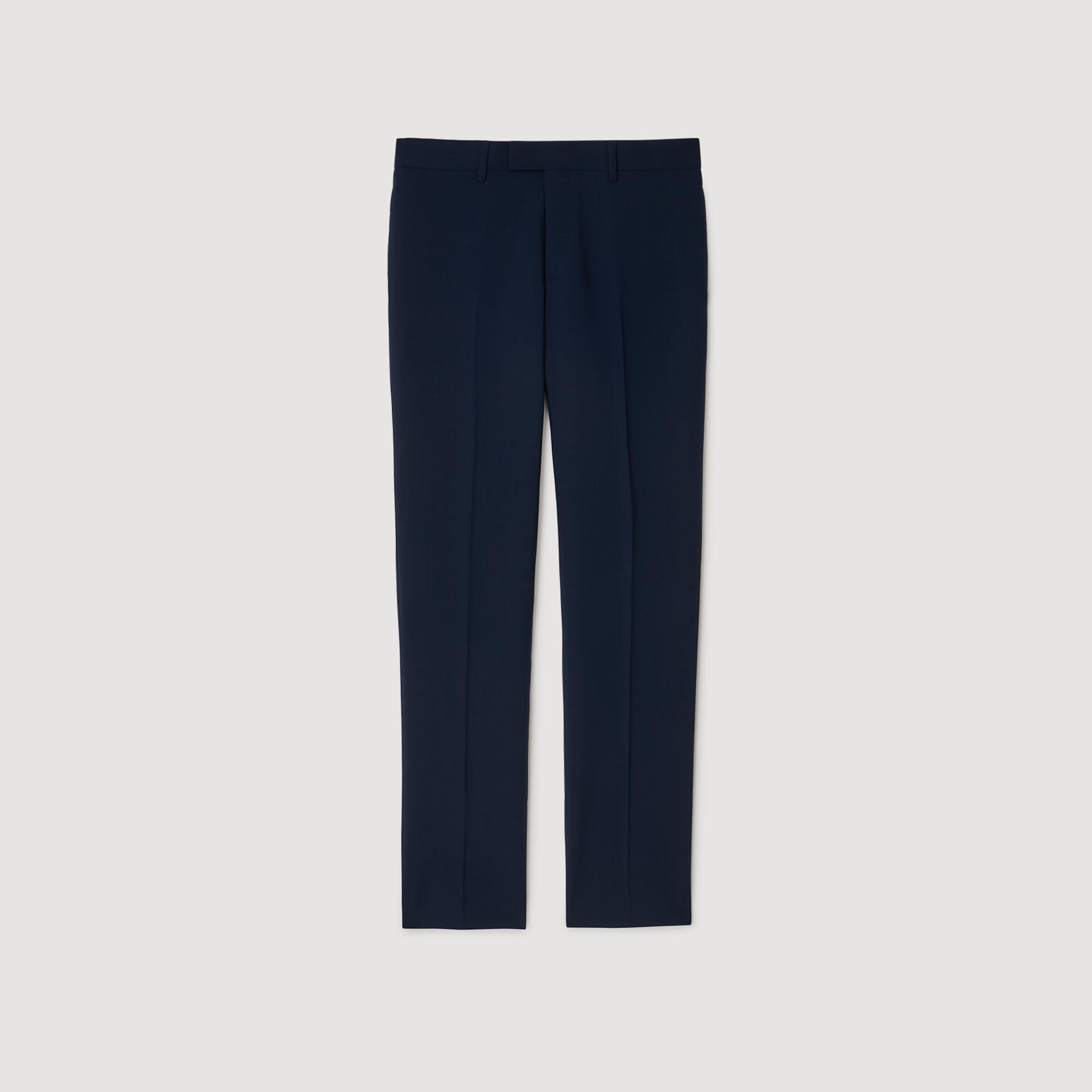 Pantalones de traje de lana