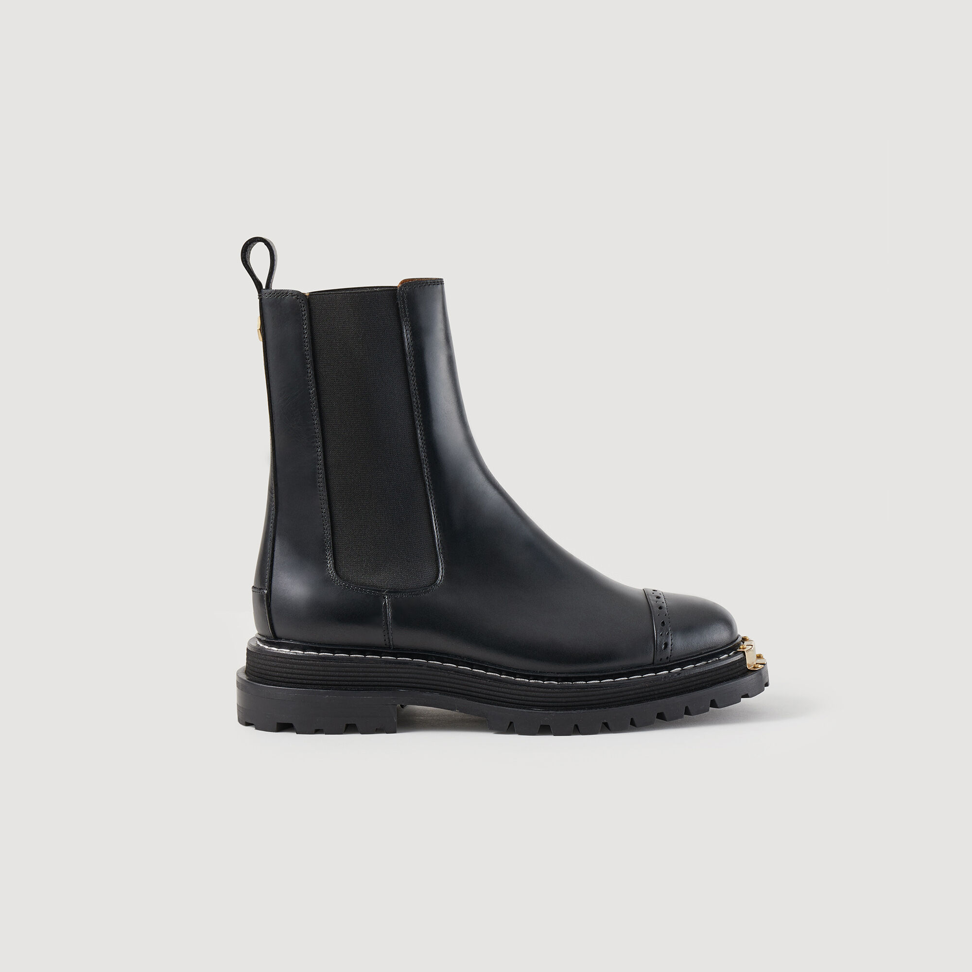 Botas de tobillo con suela dentada