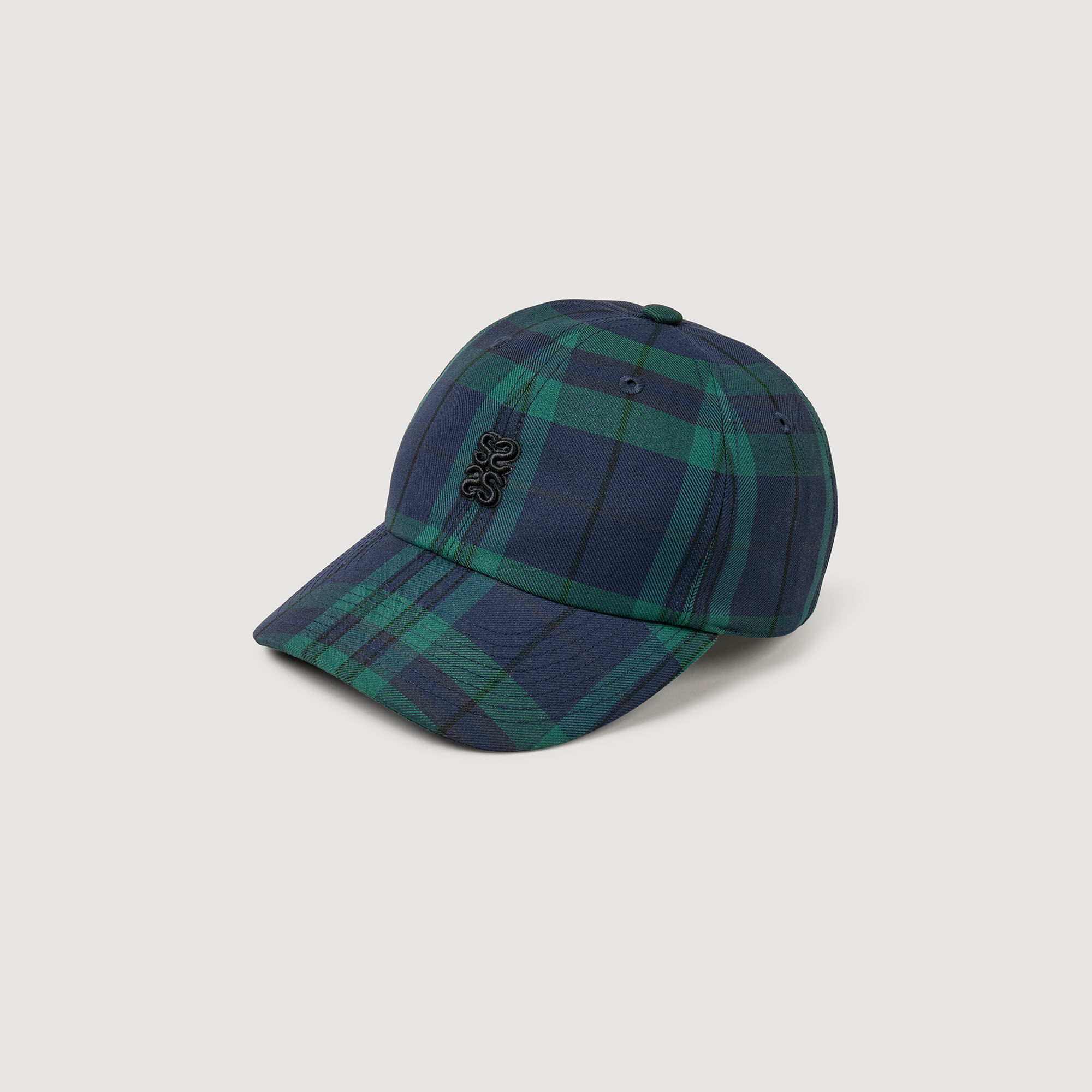 Gorra con cuadros
