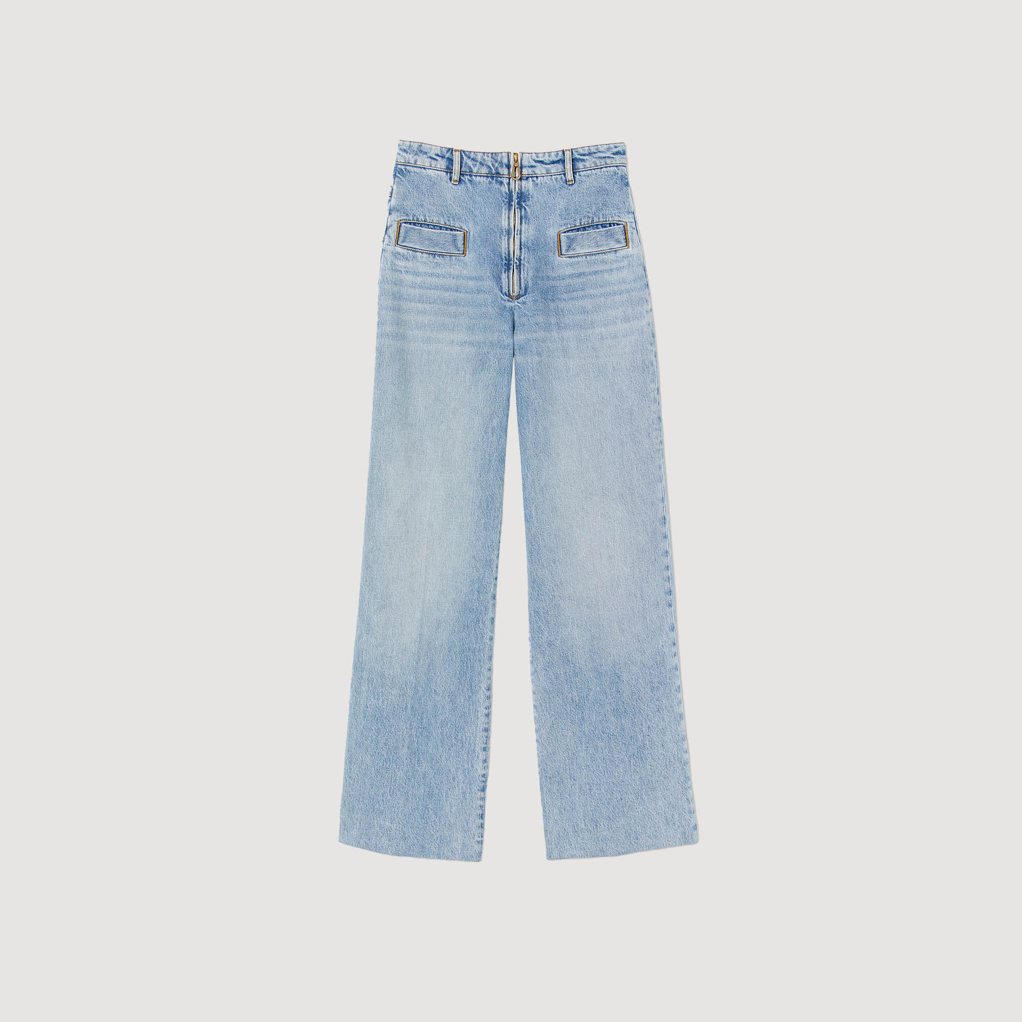Pantalones de corte ancho