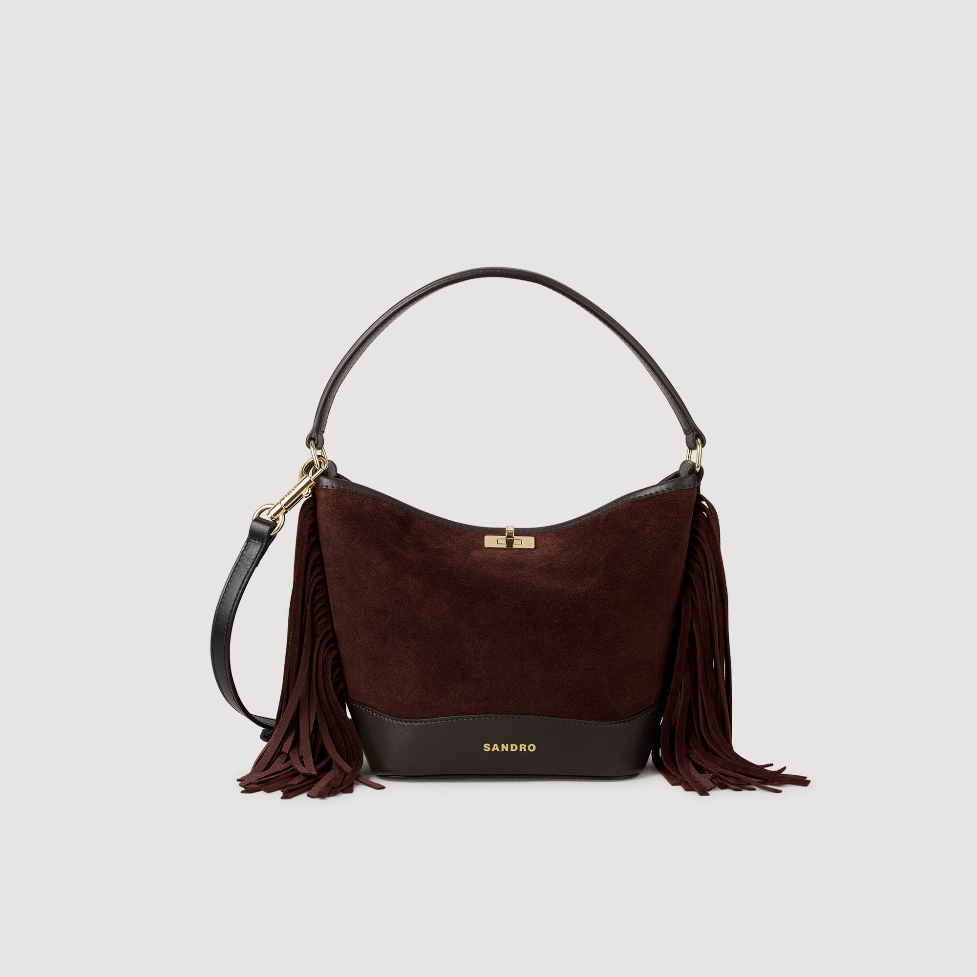 Bolso de ante con flecos TANGOSO