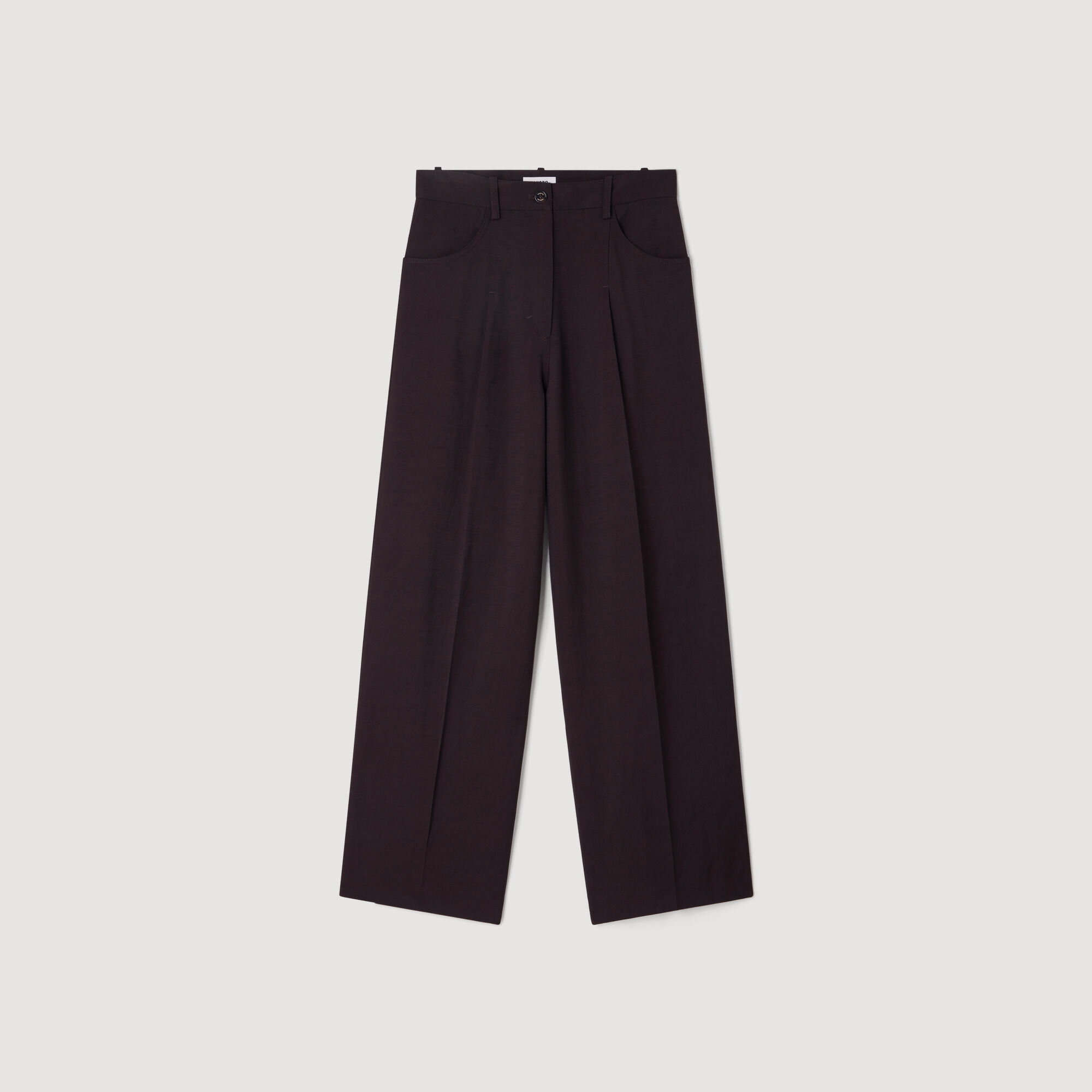 Pantalones de pierna ancha