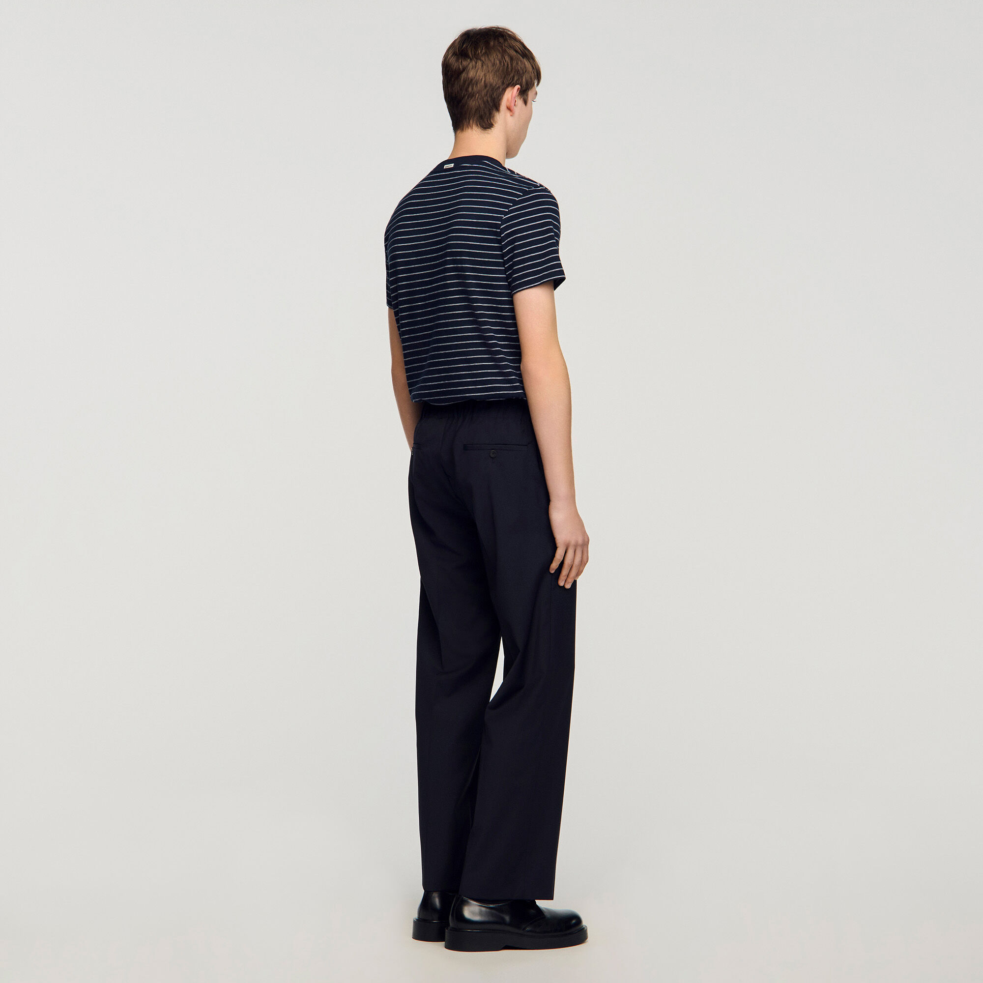 Pantalones de pierna ancha
