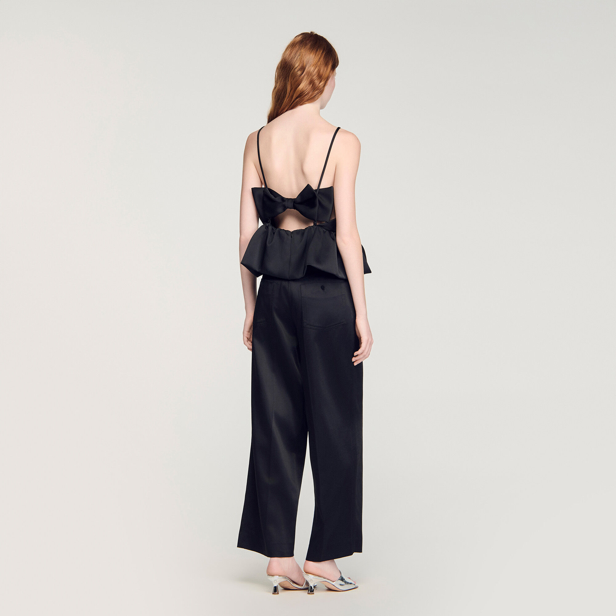 Crop top peplum