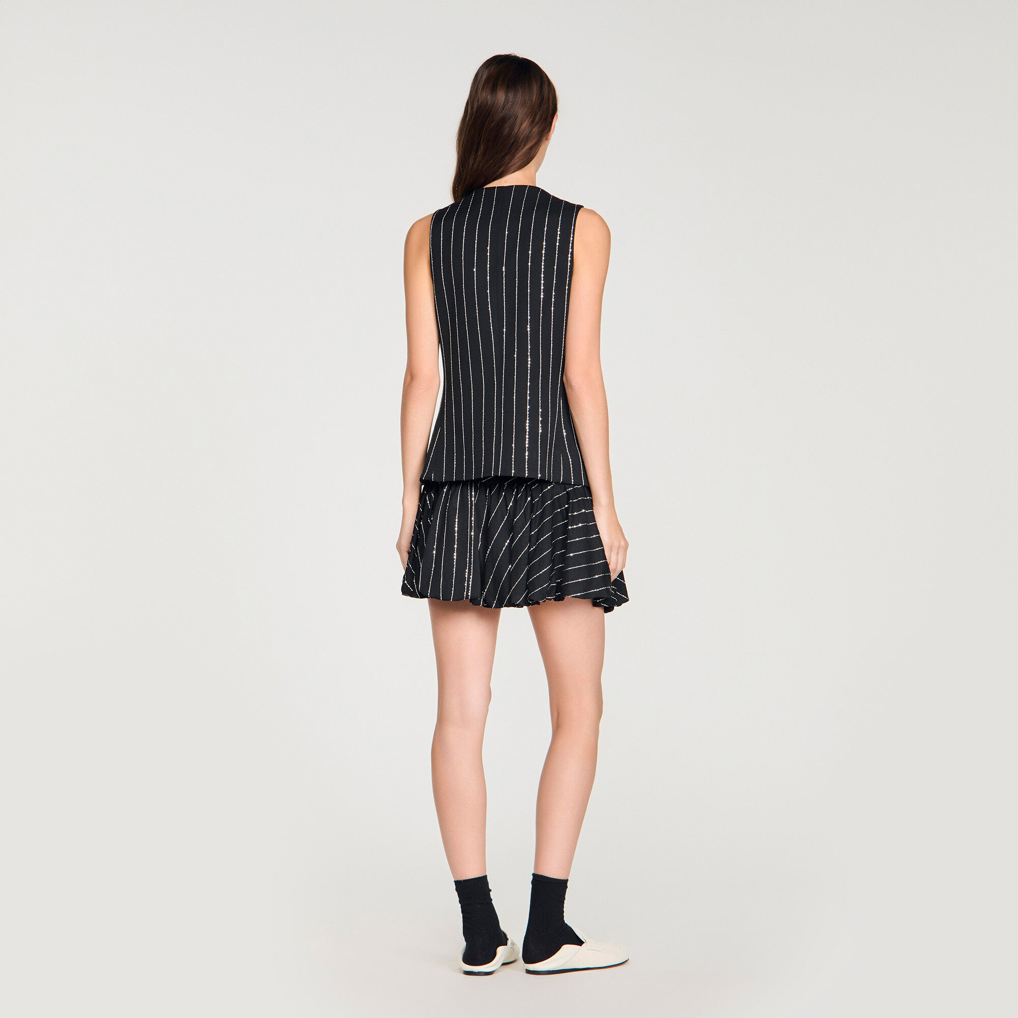 Vestido con lunares y lentejuelas