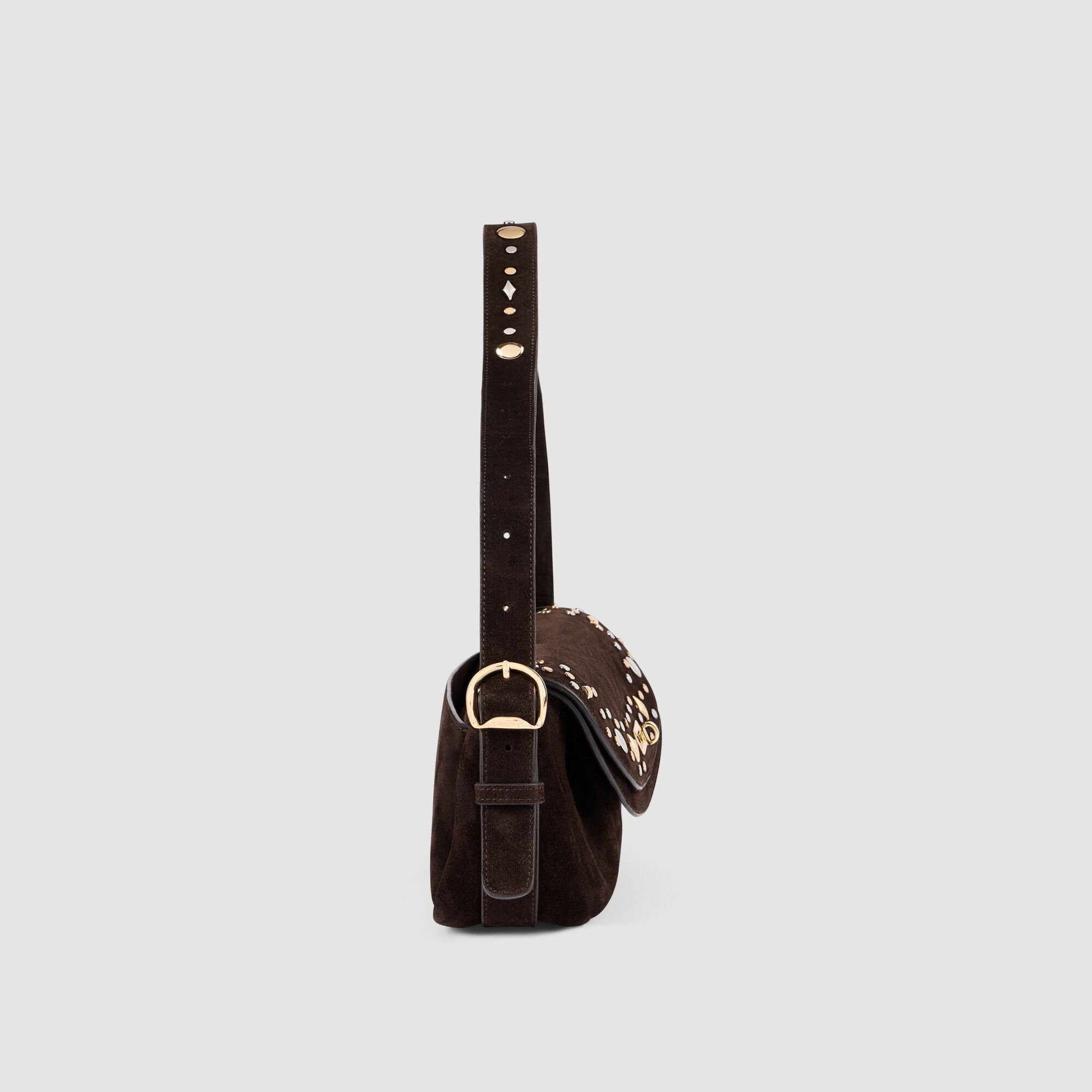 Bolso de ante con tachuelas LE MAMBO JANYS