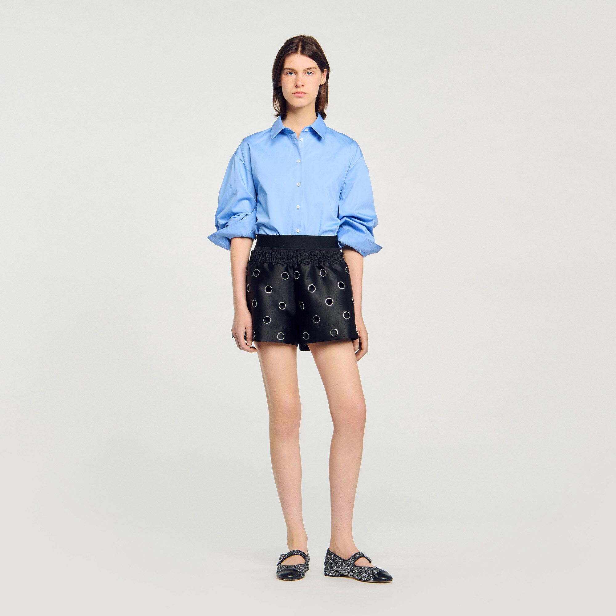 Pantalones cortos con lentejuelas