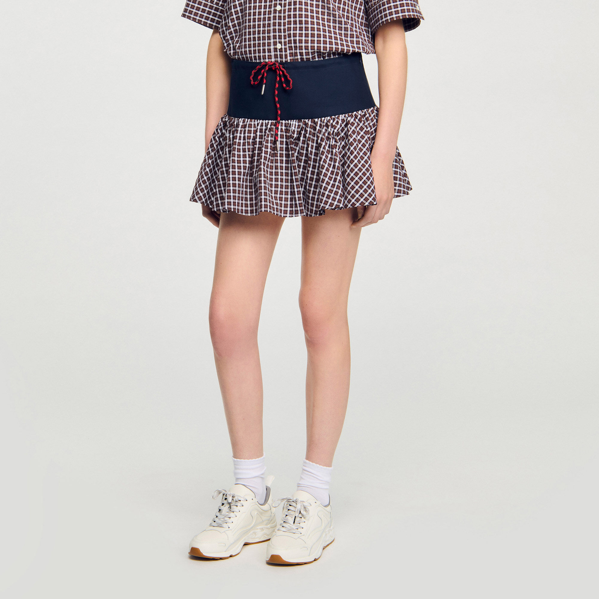 Skort cuadriculado