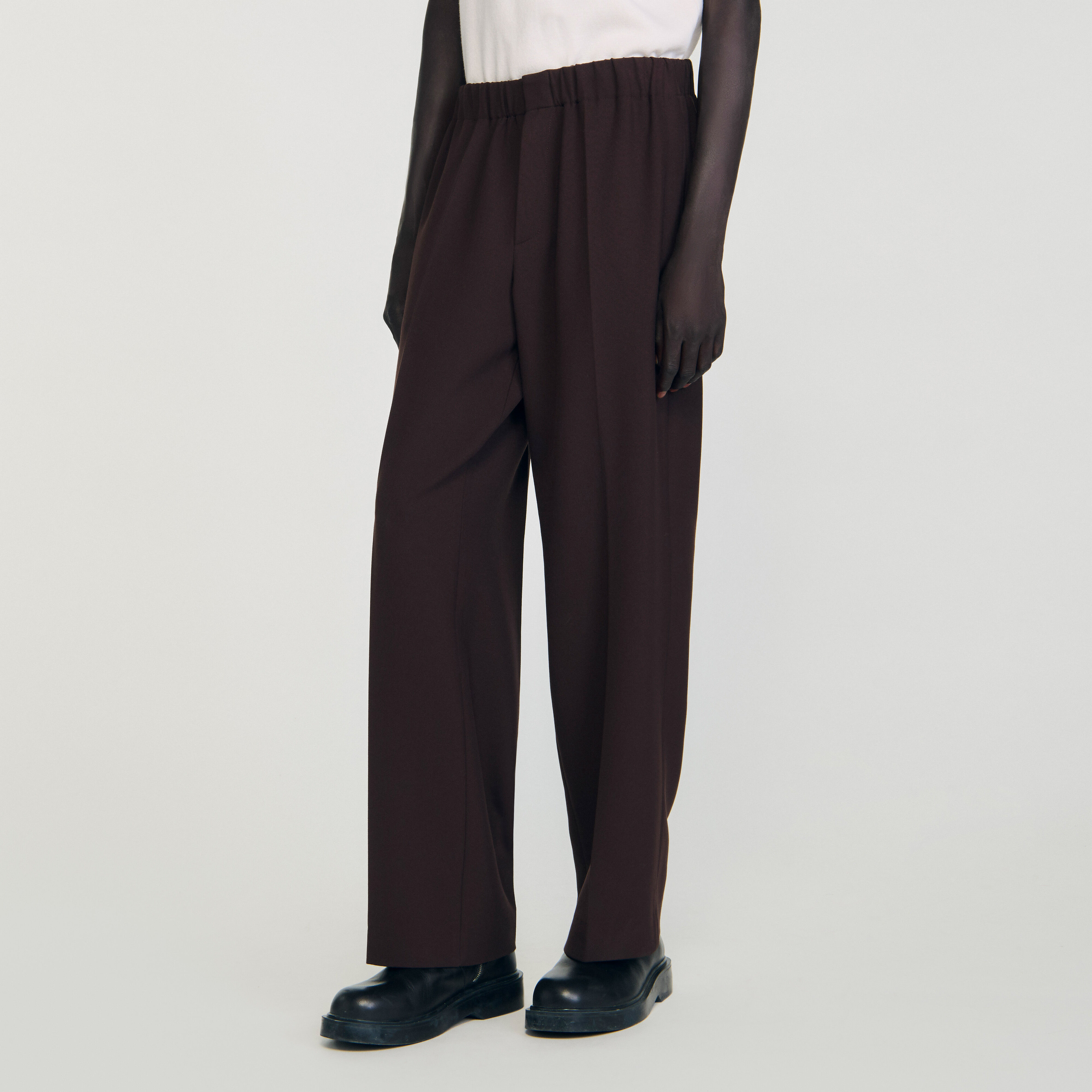 Pantalones de pierna ancha