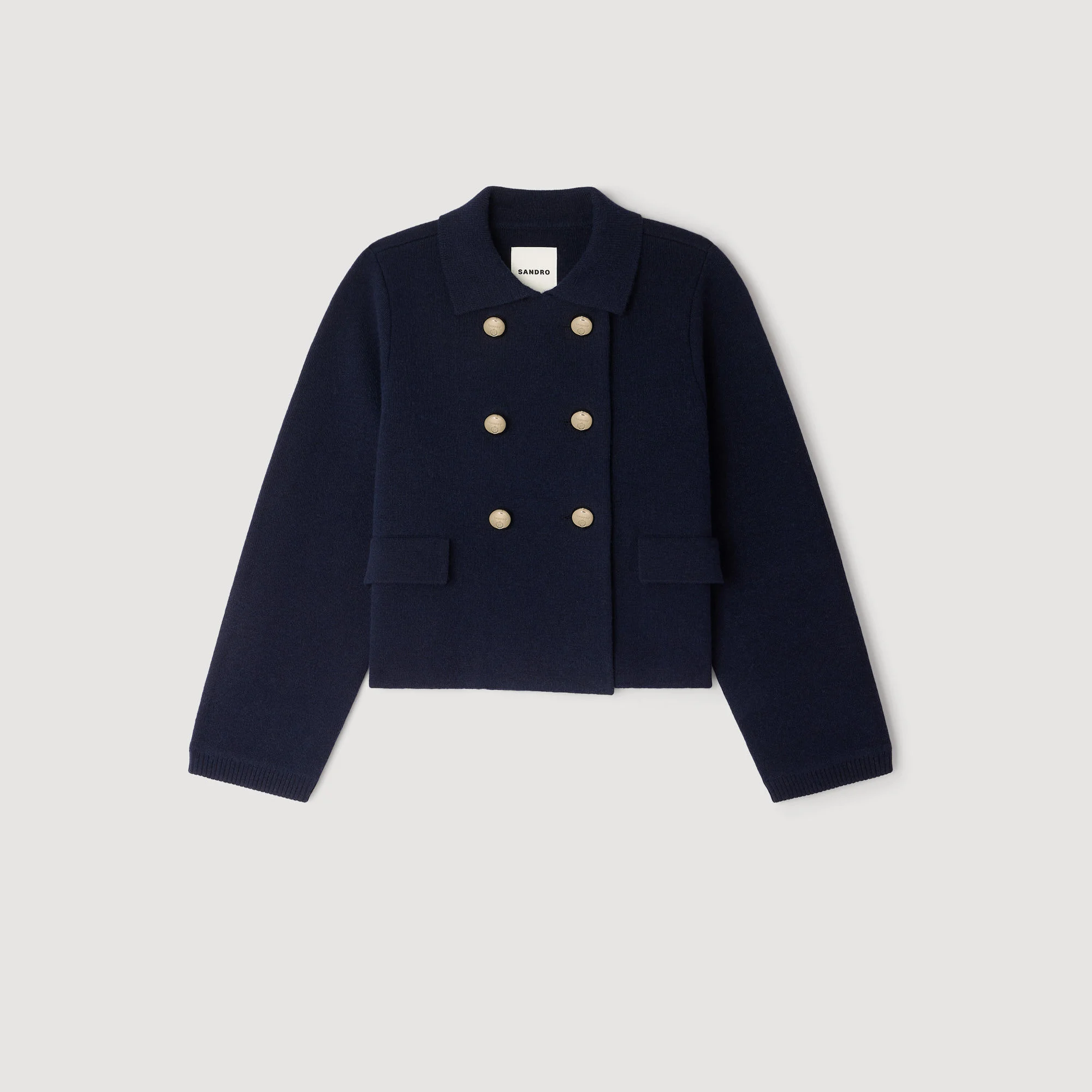 Cardigan de doble botonadura