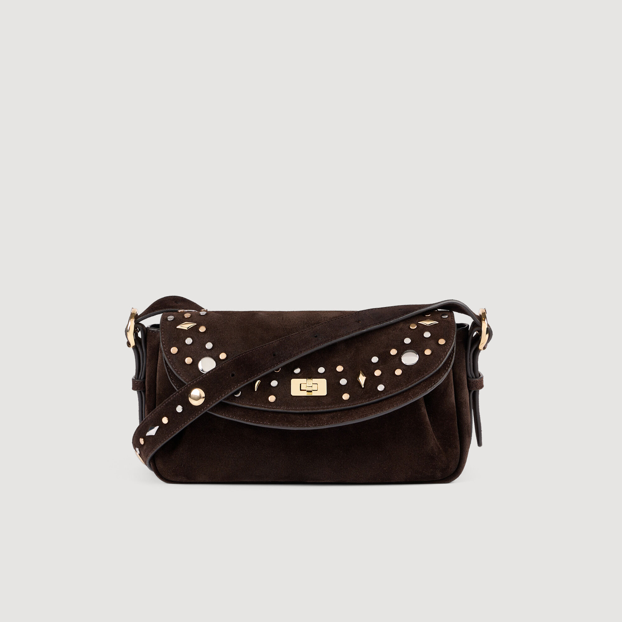 Bolso de ante con tachuelas LE MAMBO JANYS