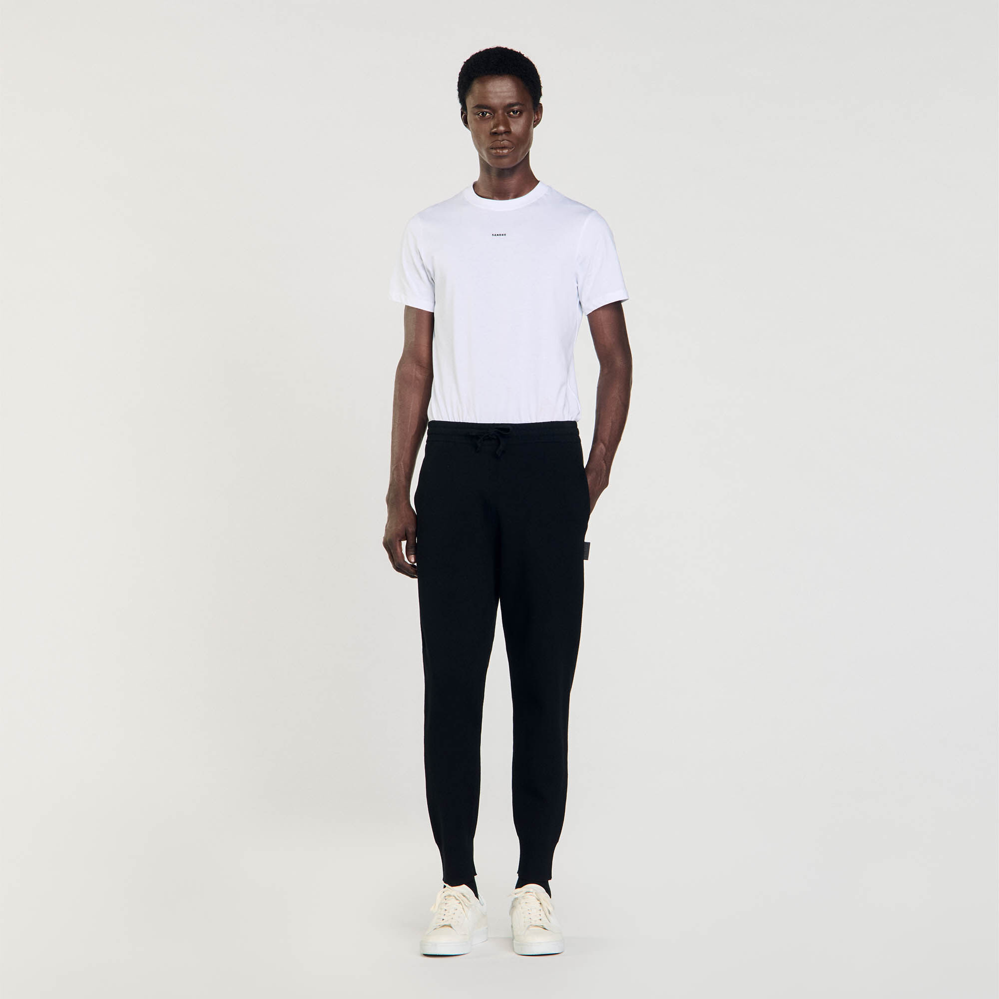 Pantalones de chándal de punto