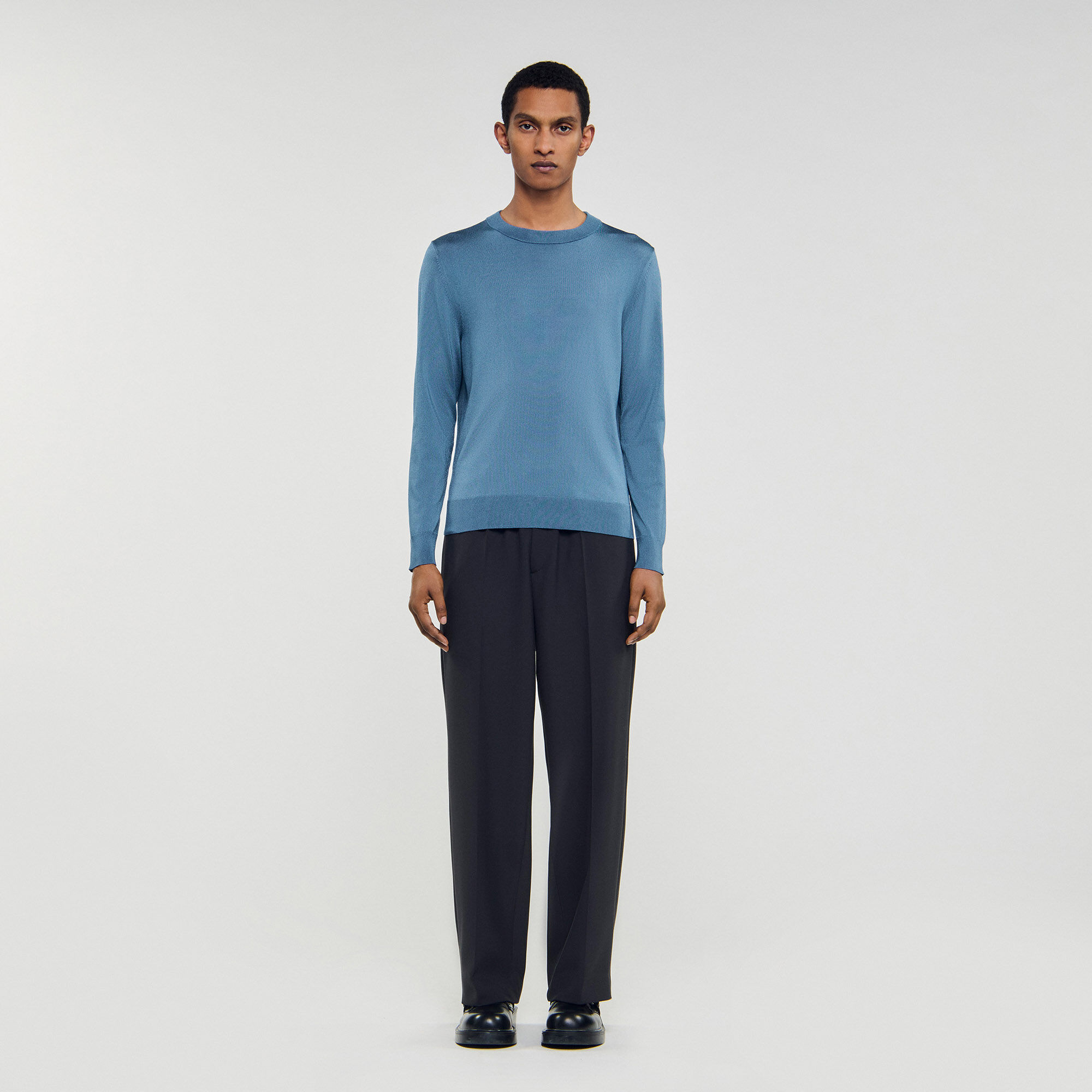 Sweater de punto fino