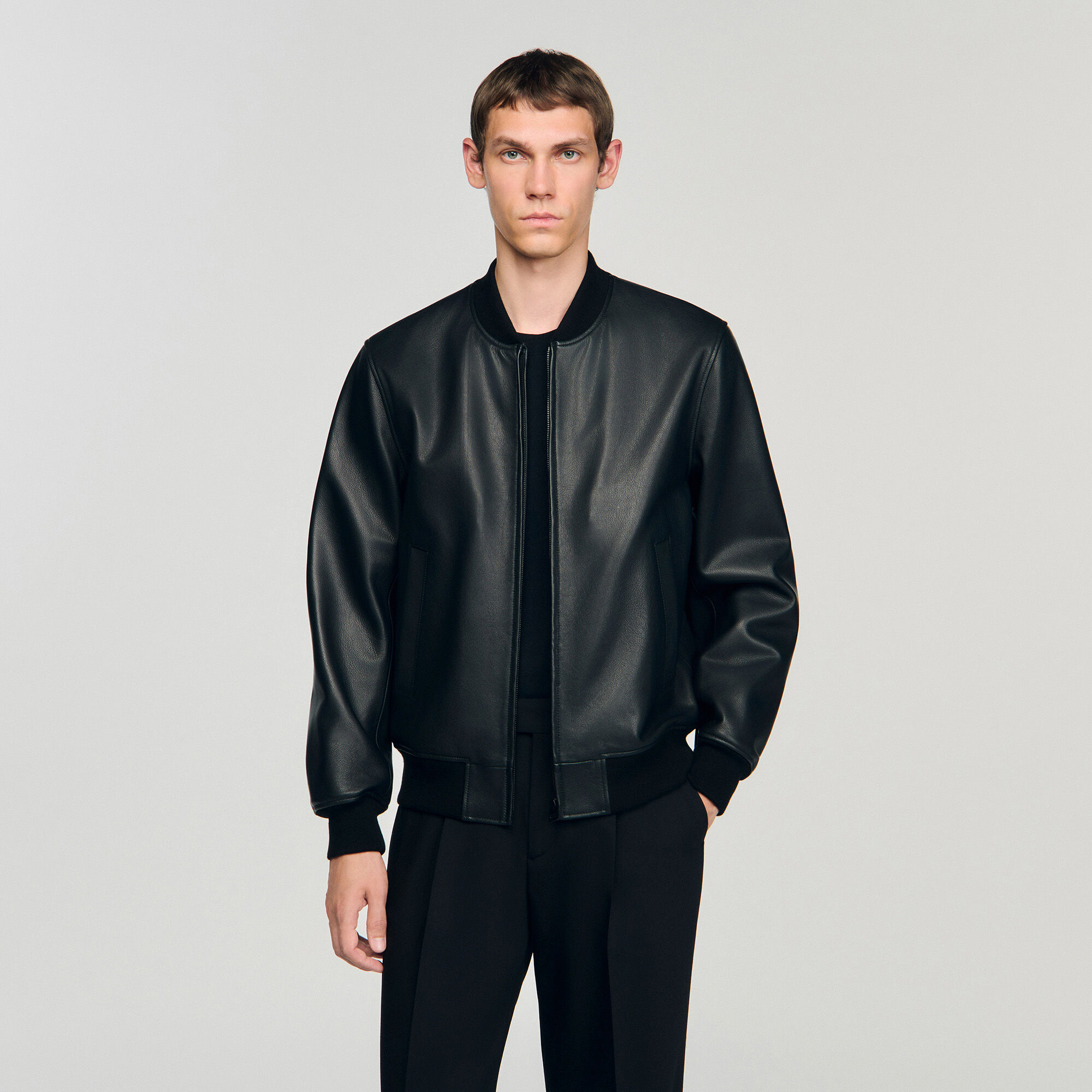 Chaqueta de cuero