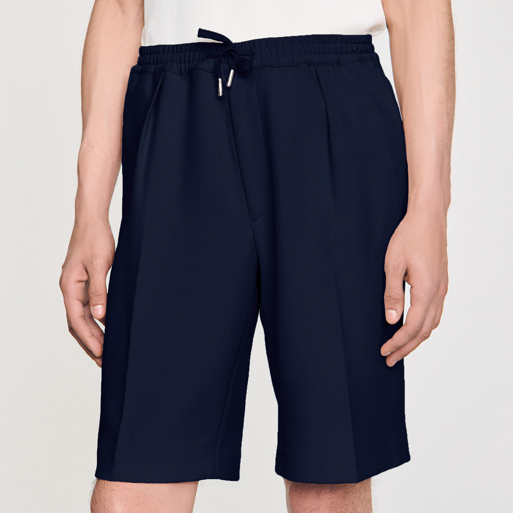 Pantalones cortos de bermuda de punto