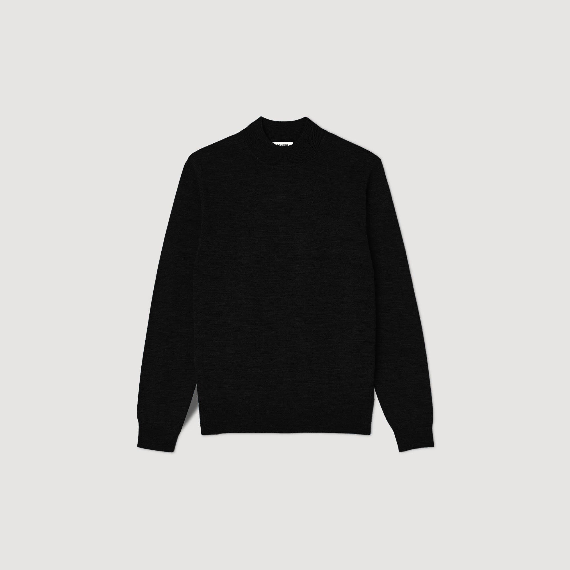Sweater con cuello vuelto