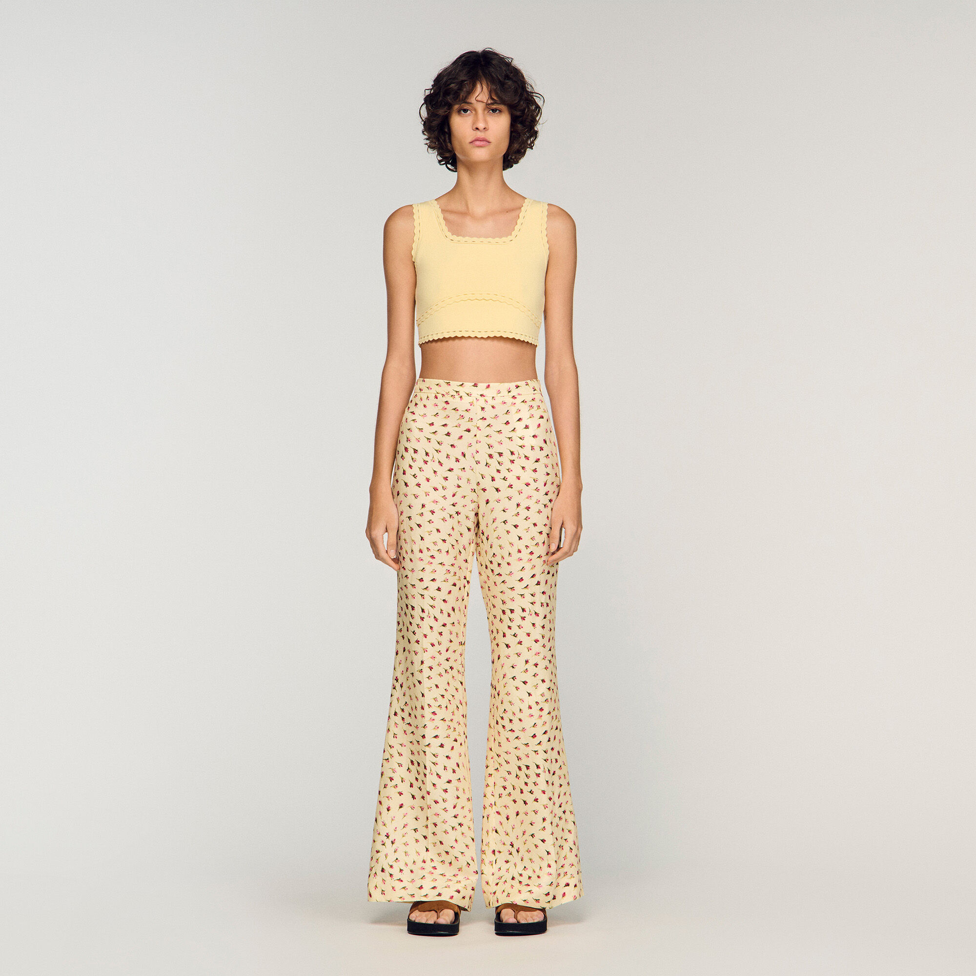 Pantalones florales
