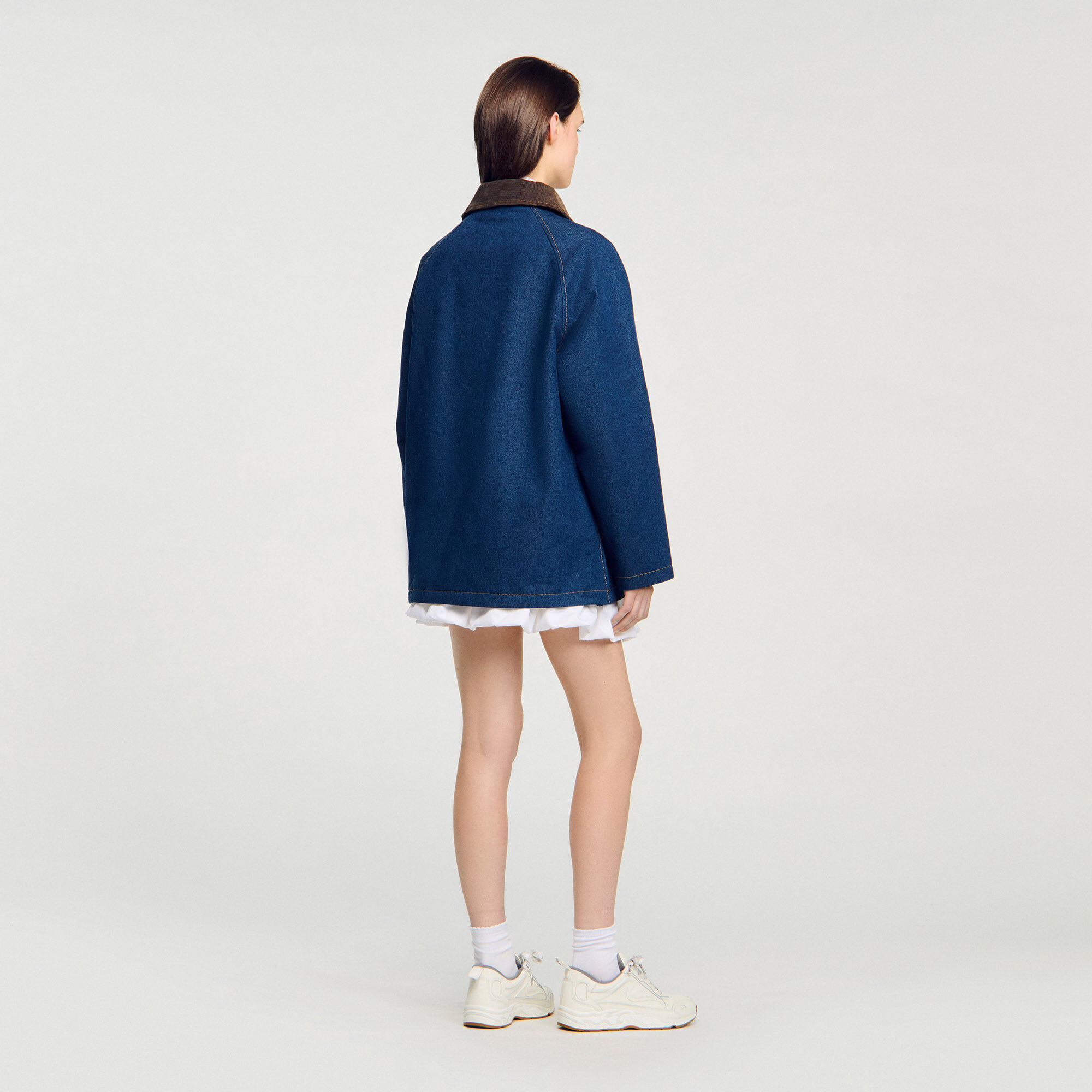 Chaqueta de trabajo en denim