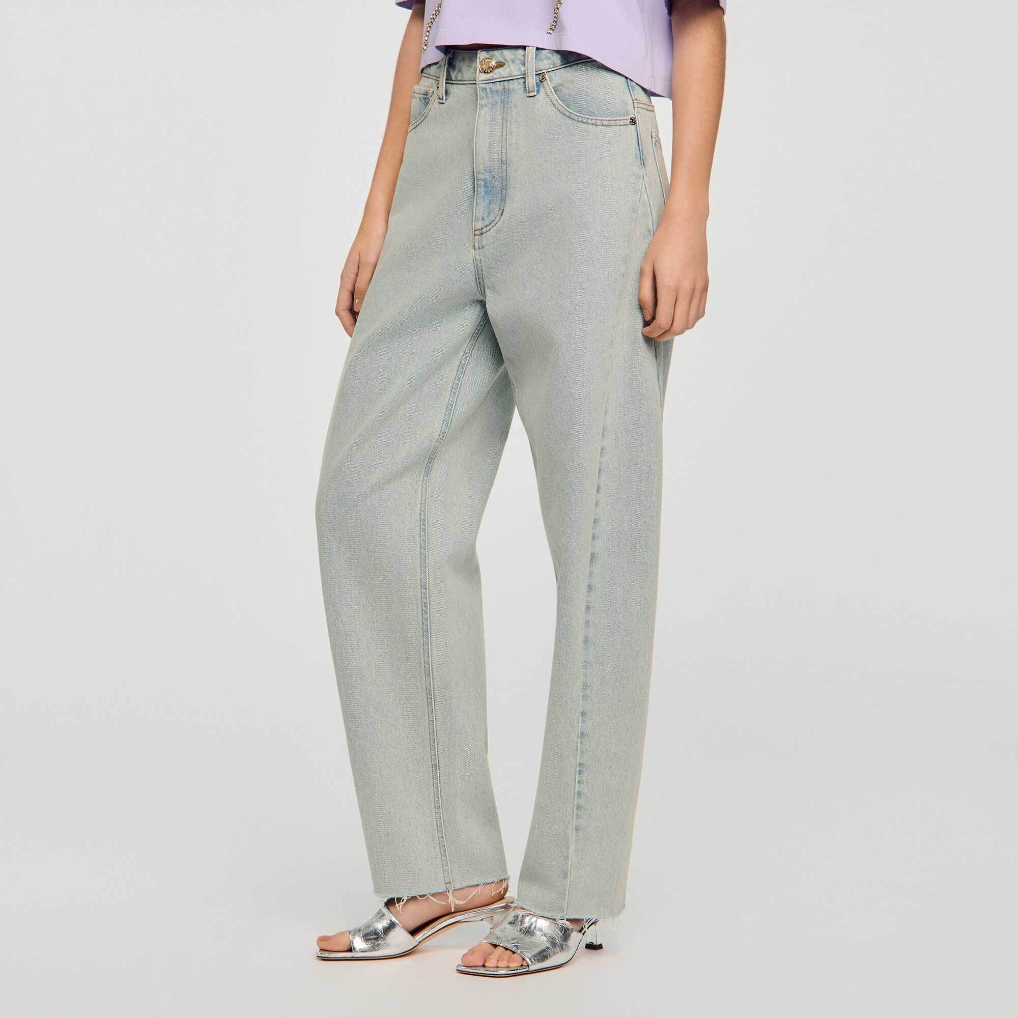 Pantalones vaqueros tipo barril