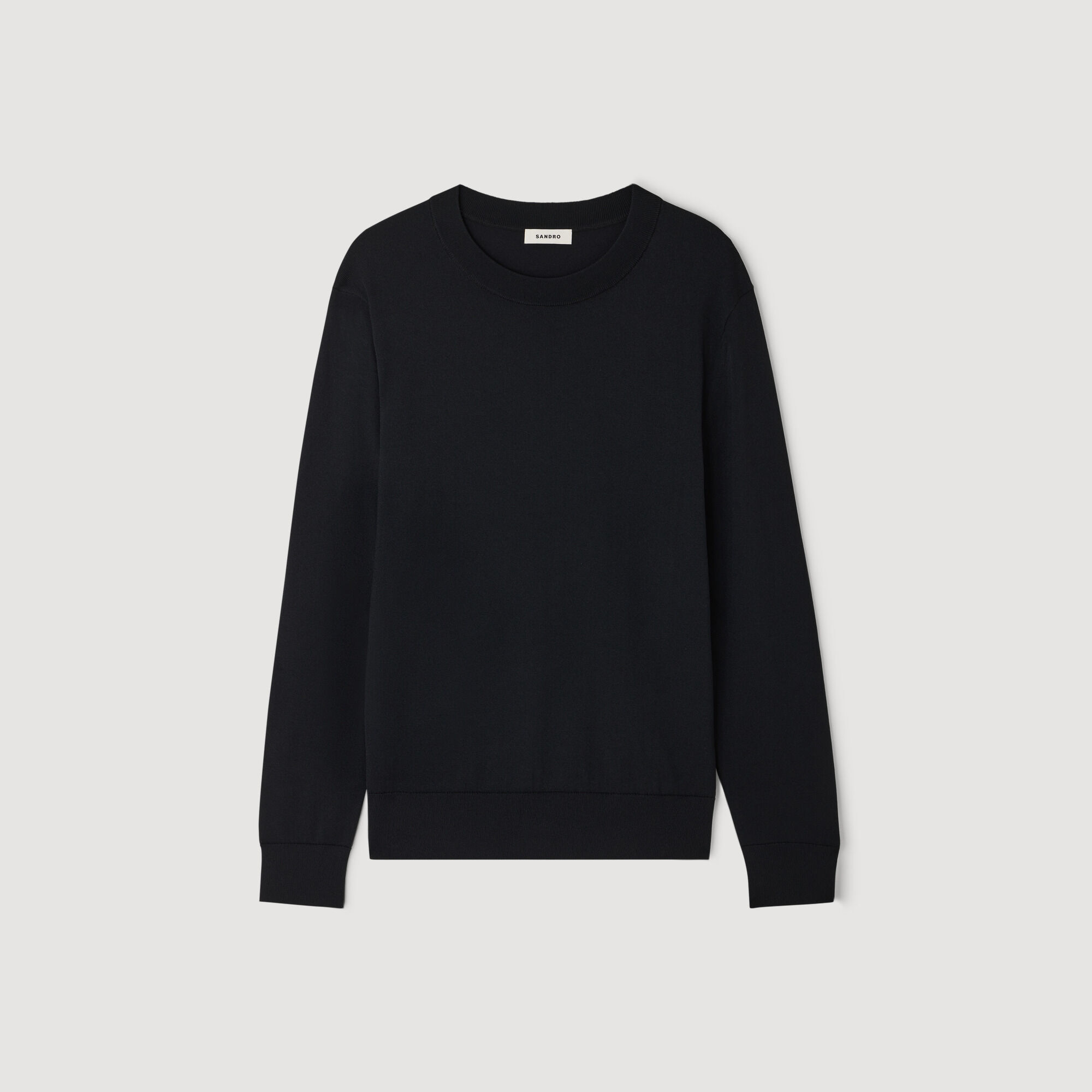Sudadera de punto fino