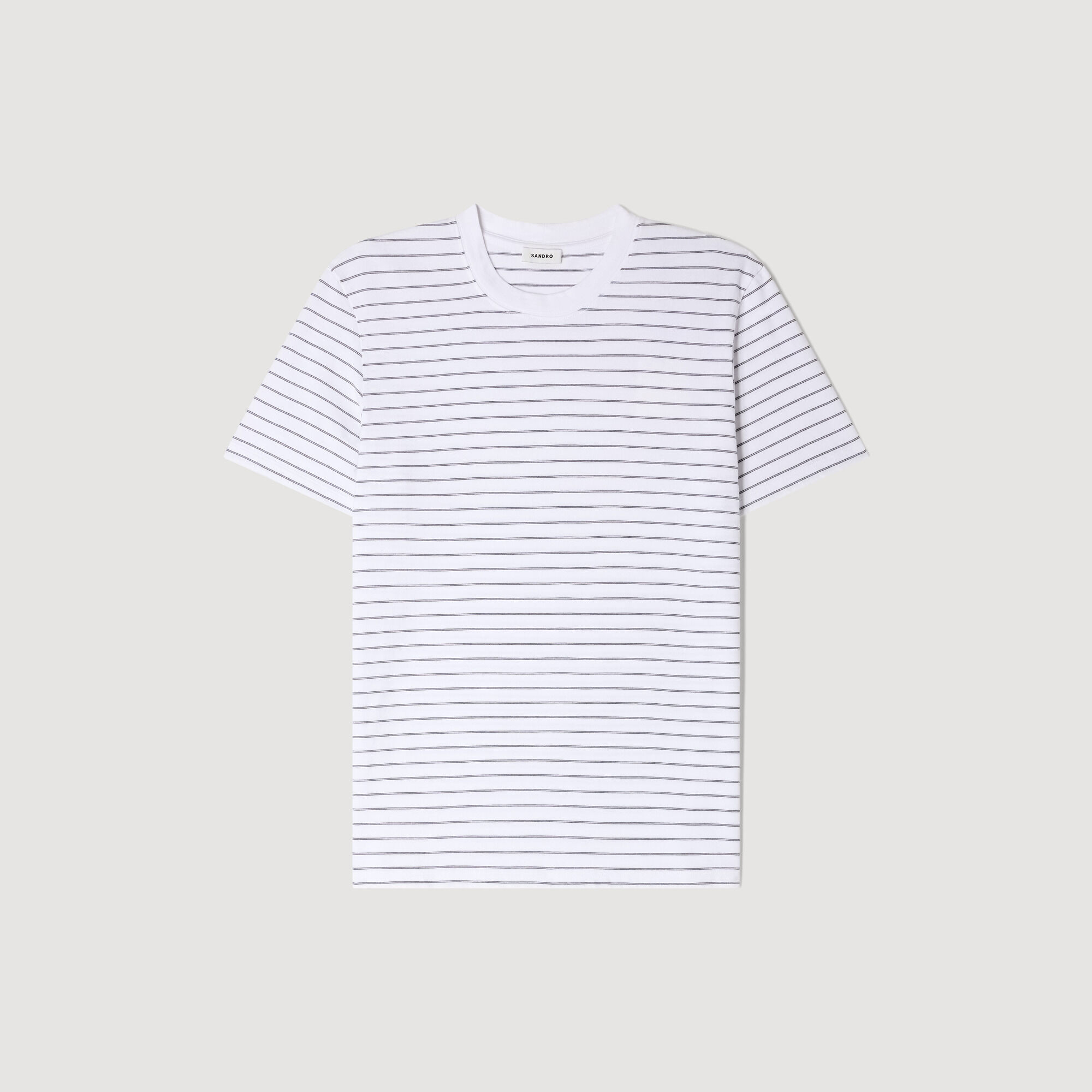Camiseta con rayas