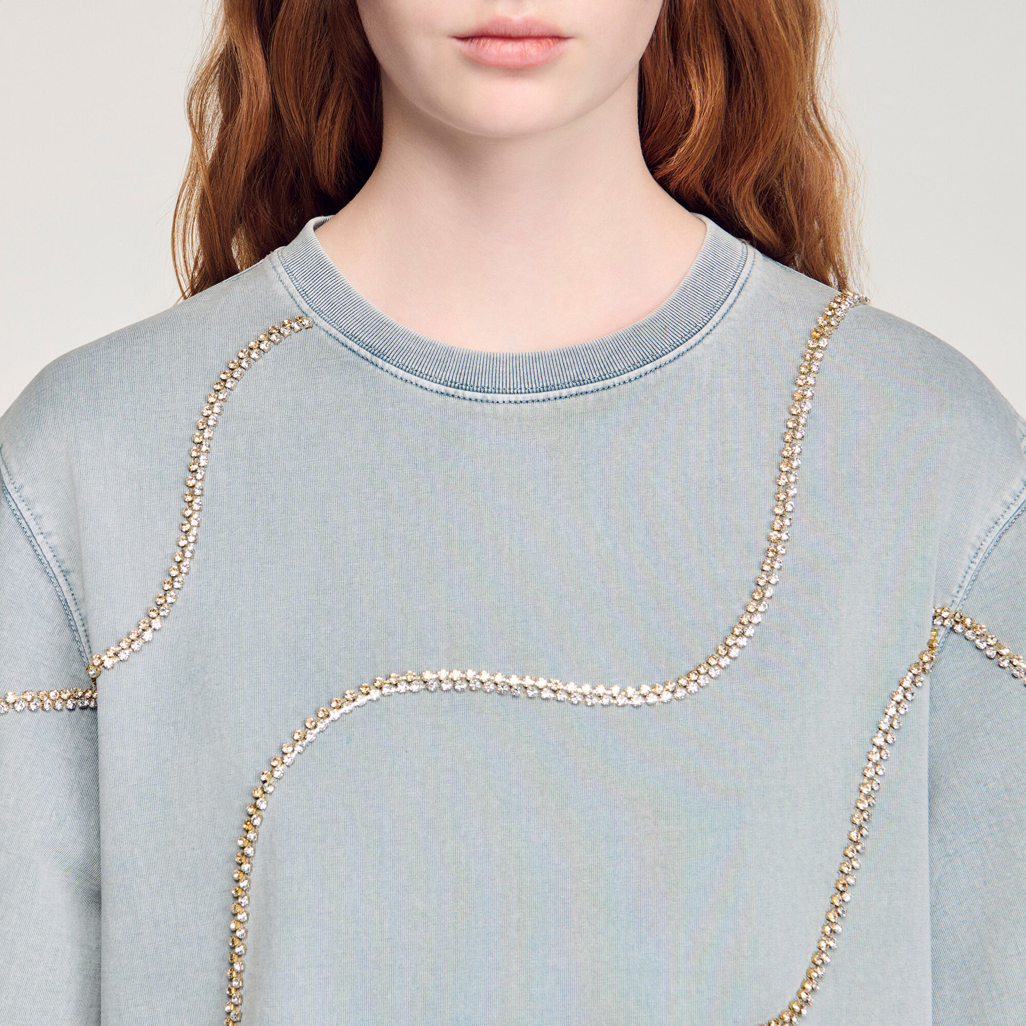 Camiseta con lentejuelas