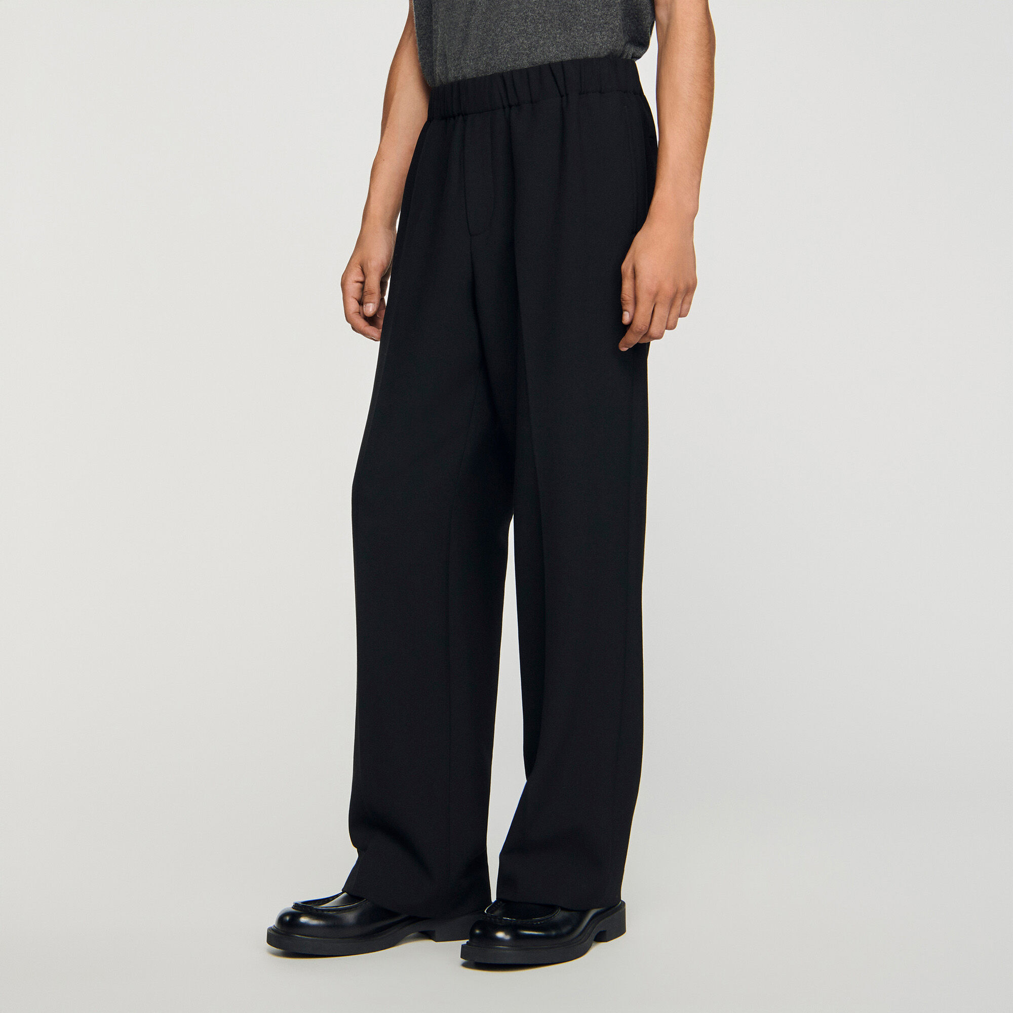 Pantalones de pierna ancha